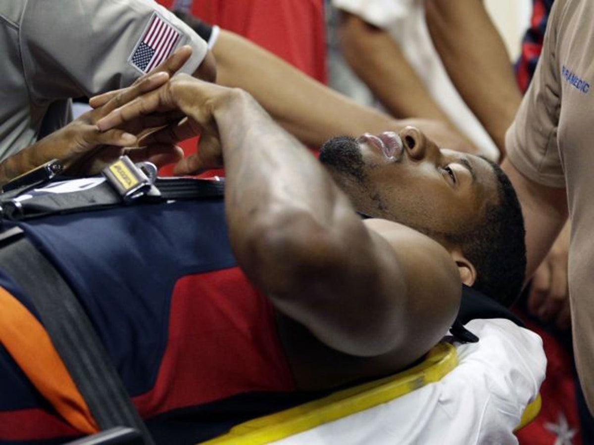 Paul George's broken leg was a freak accident but one that will renew the  club vs. country debate in the NBA – New York Daily News