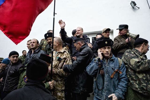 In retreat: Russian-backed separatists in Ukraine are being isolated by Kiev forces