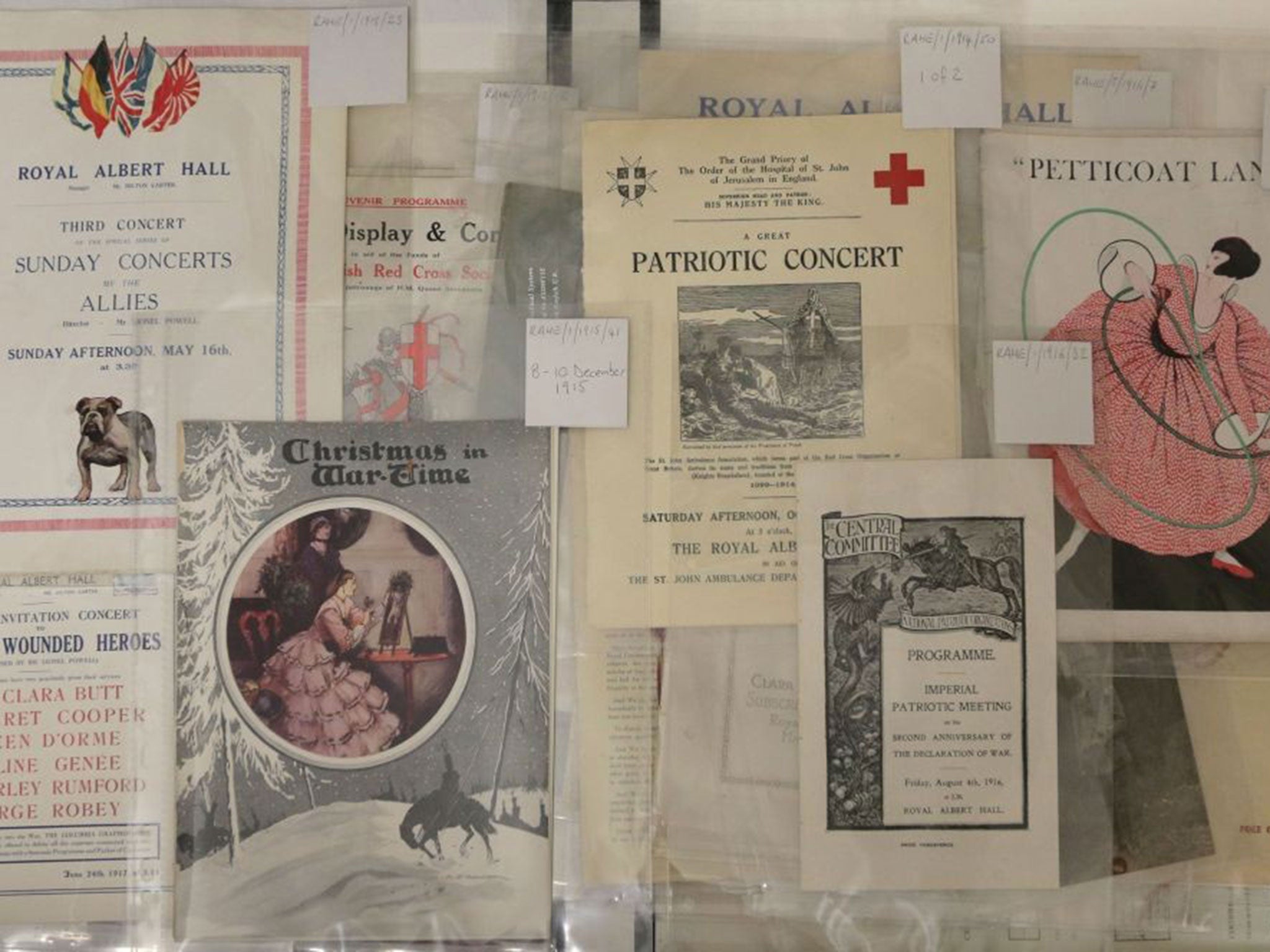 Hall’s heritage: Wartime programmes