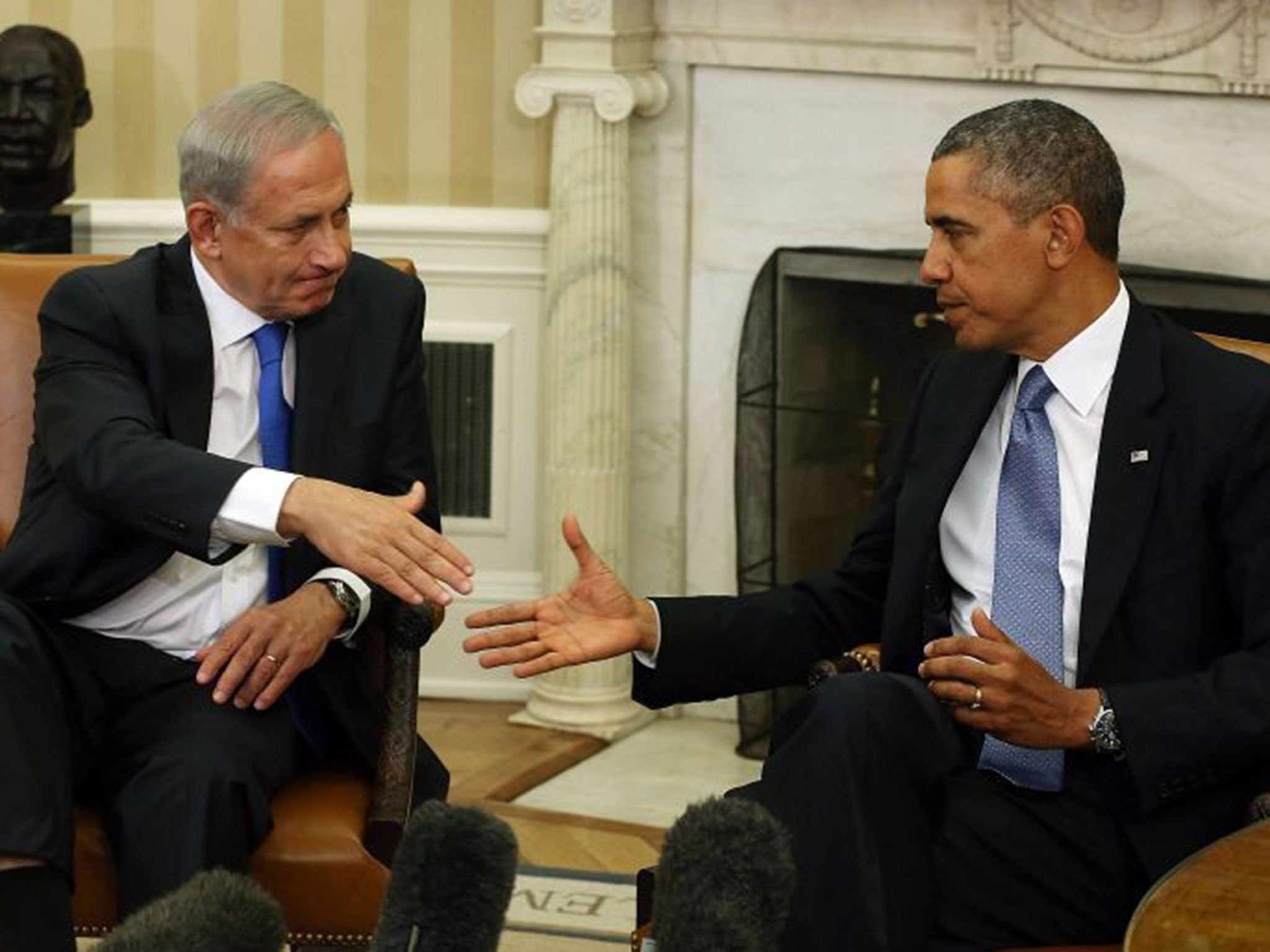 Barack Obama and Benjamin Netanyahu are now on the same page