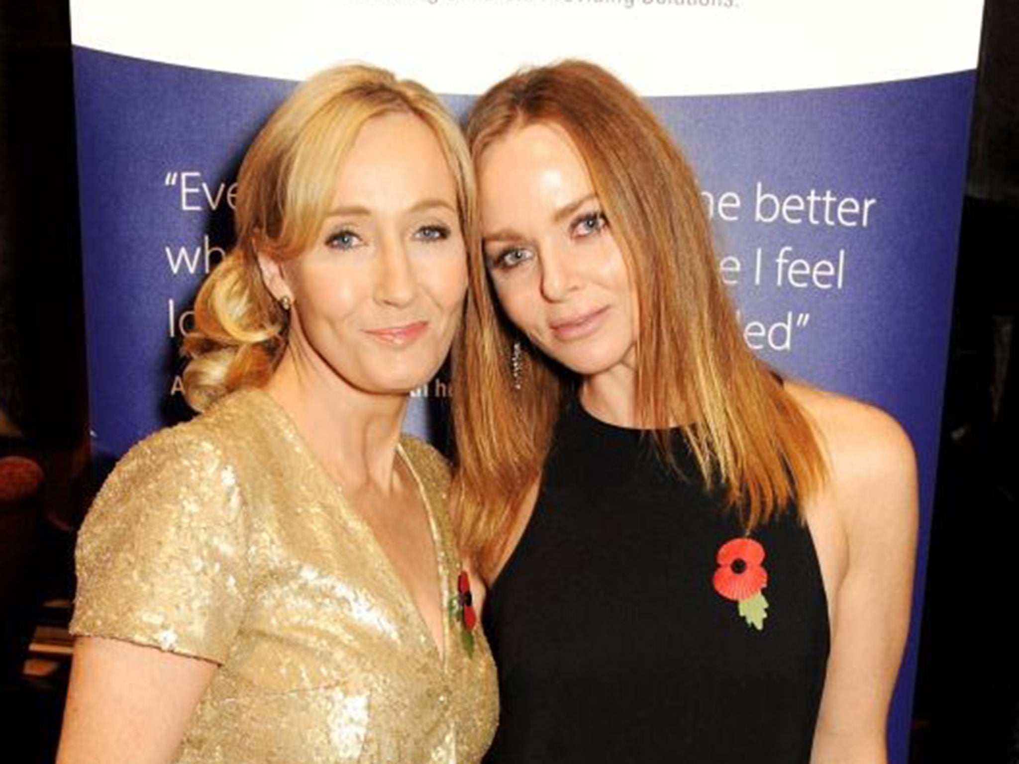 JK Rowling and Stella McCartney