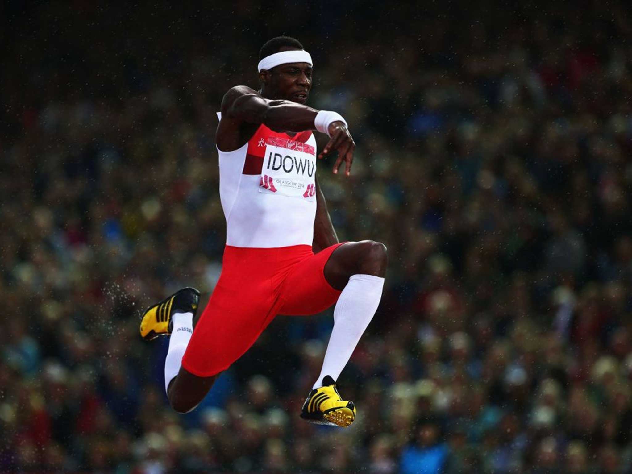 Clean cut: Philips Odowu looks the part but falls well short of a medal  