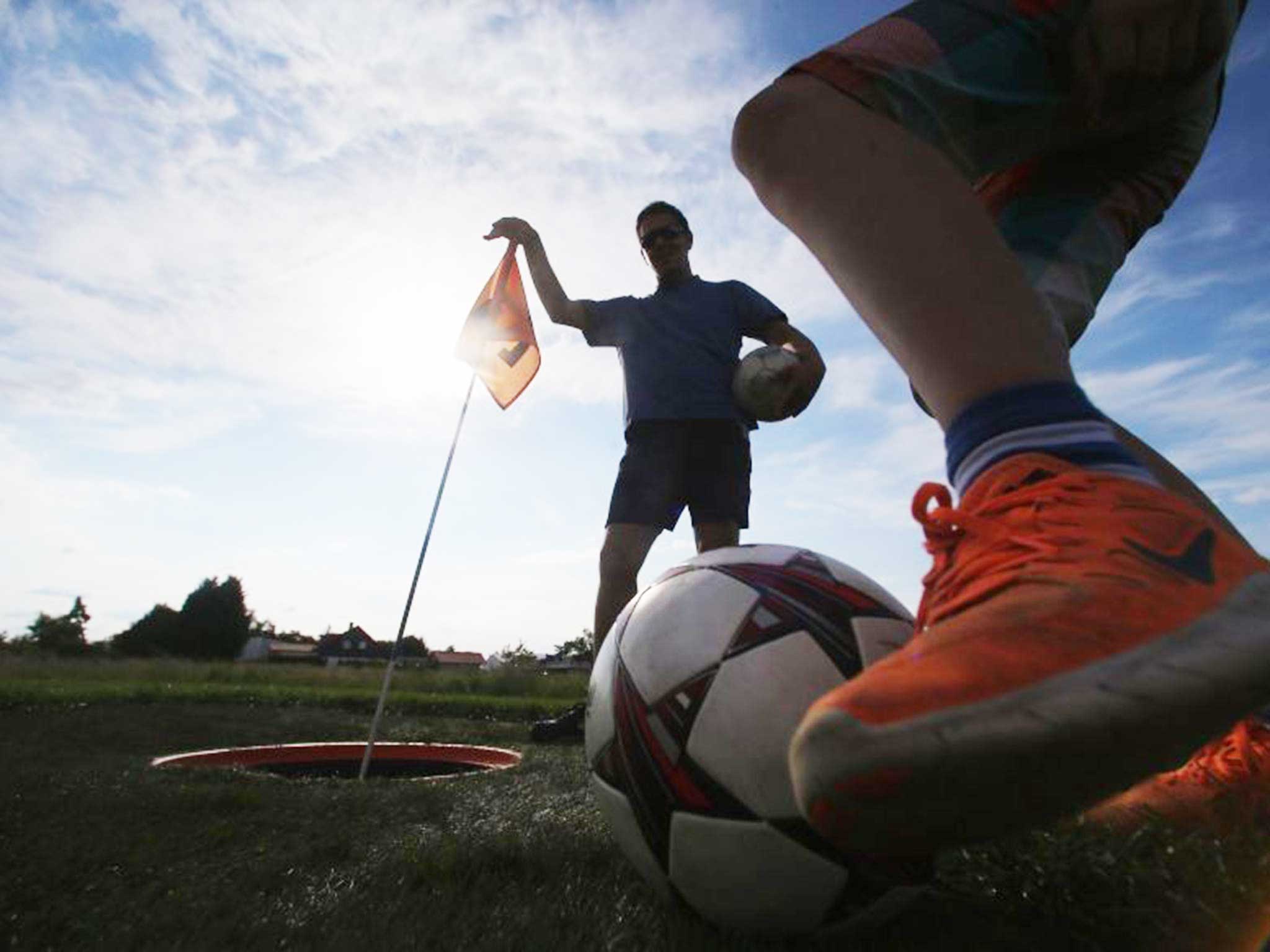Kick-off: The US has almost 200 FootGolf courses across 37 states