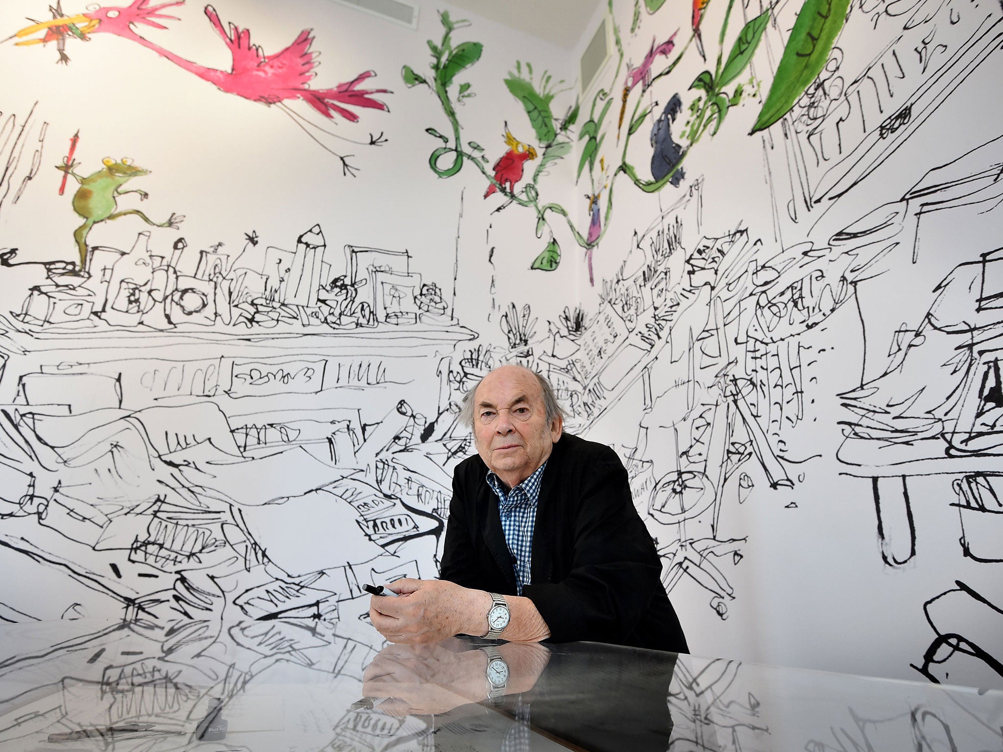Quentin Blake has written and illustrated a new book that celebrates youngsters with disabilities