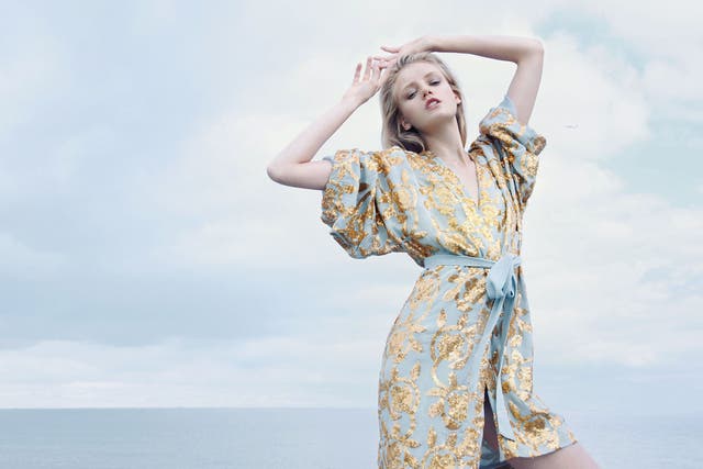 It’s a cover-up: model wears: kimono ?98, ganni.com