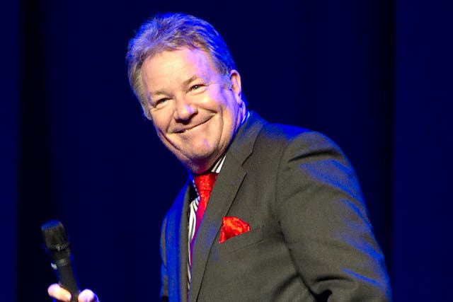 Jim Davidson performs his comedy show at Edinburgh Festival 2014