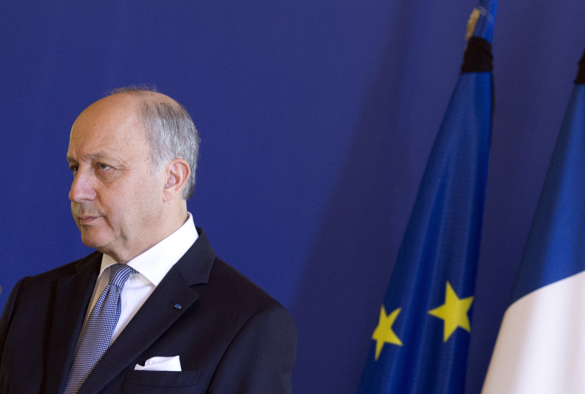 French Foreign Minister Laurent Fabius has said that a "political solution" must be imposed