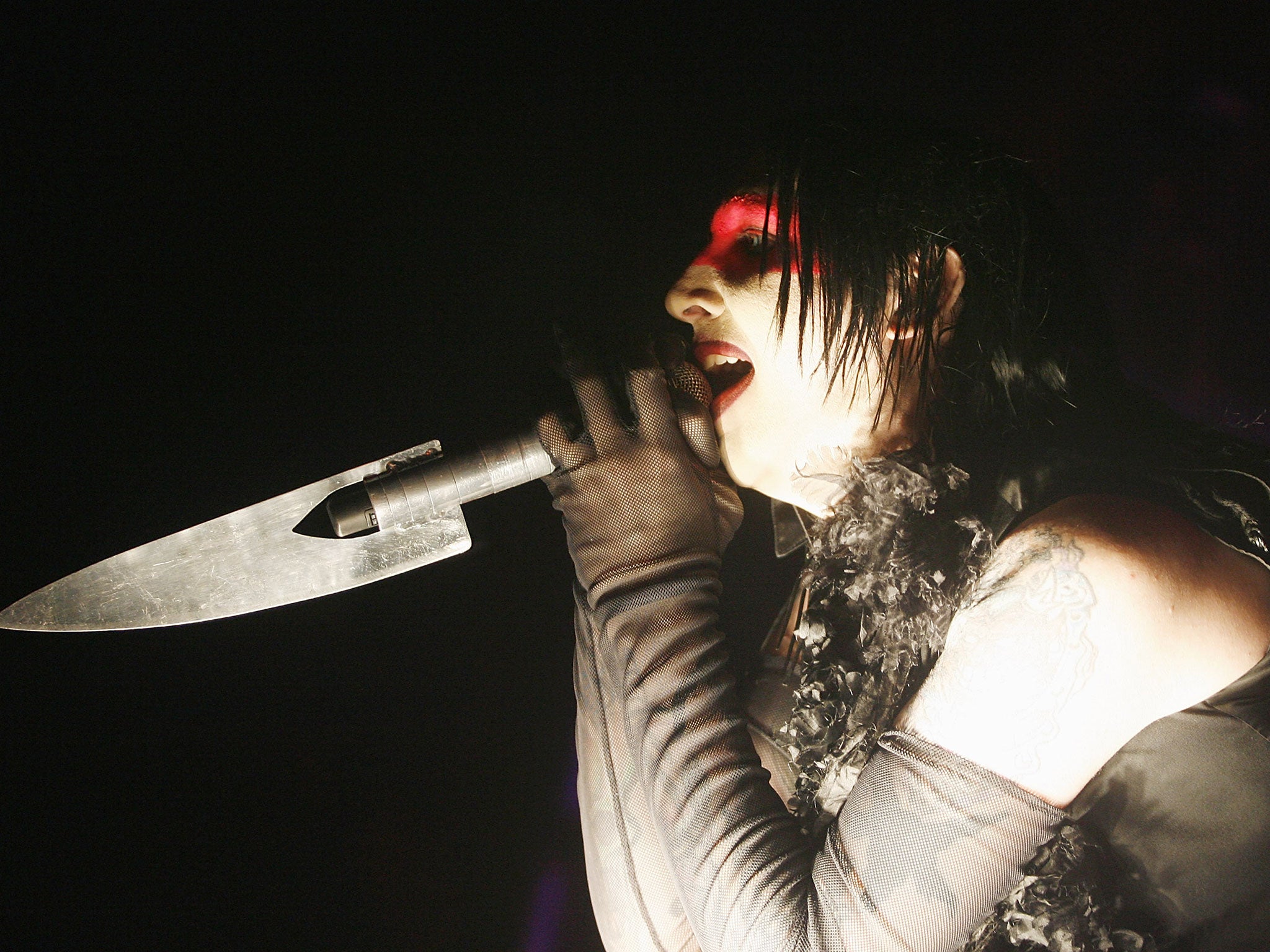 Marilyn Manson was booked to headline Alt-Fest