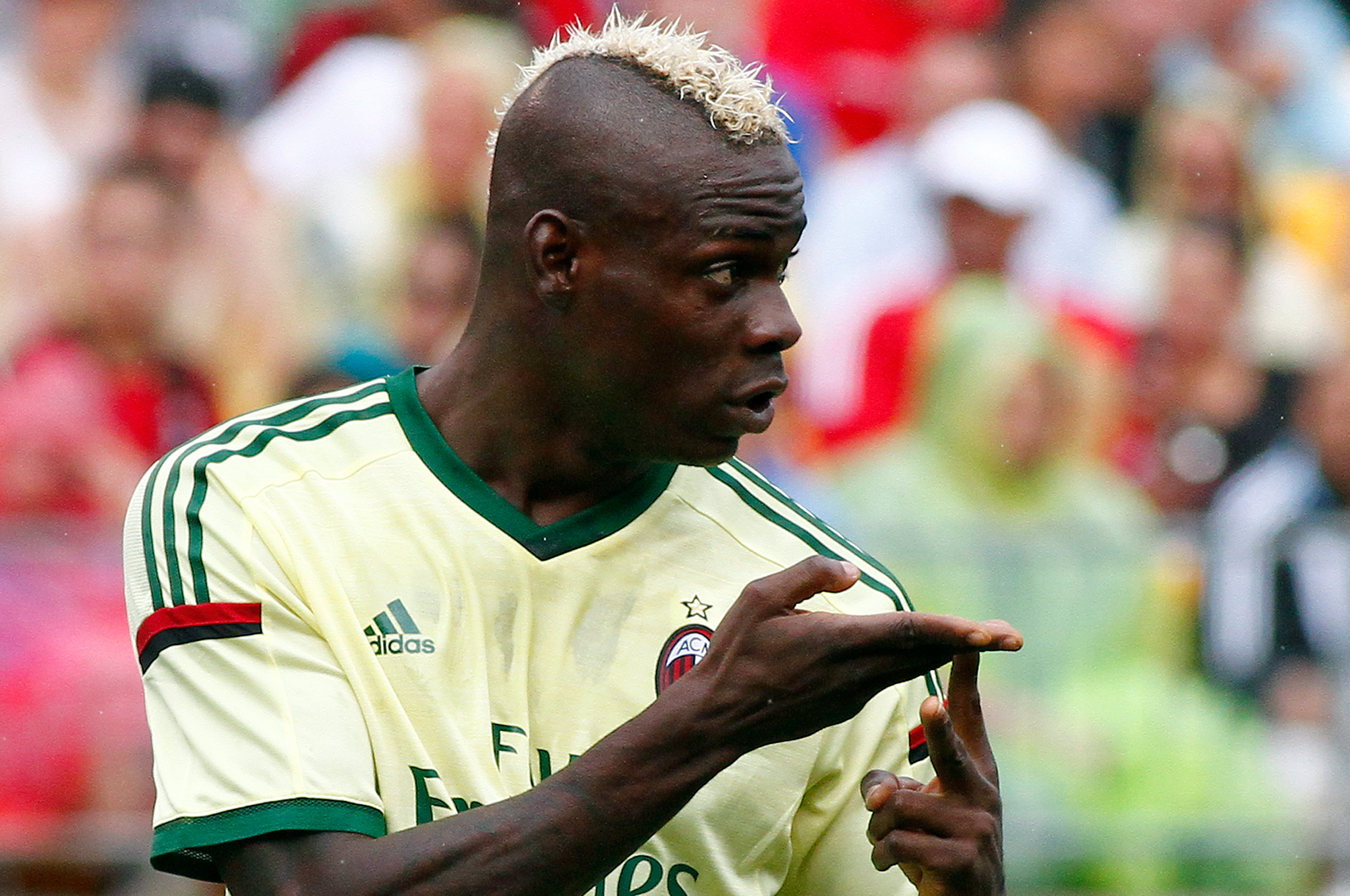 Rodgers showered praise on Balotelli last week, which led to speculation he could sign the AC Milan front man