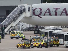 'Mutiny' on plane as police are called in twice