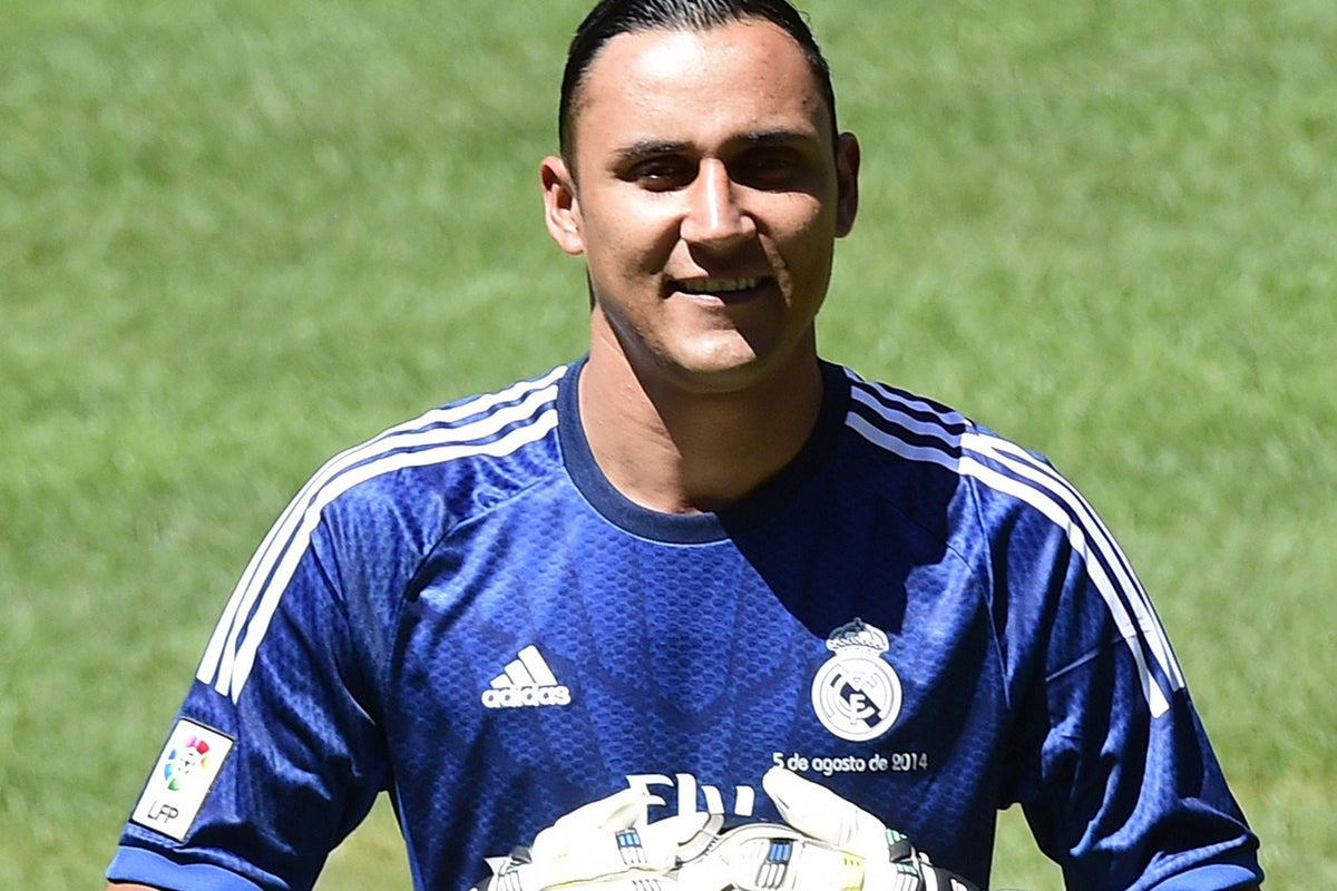 Keylor Navas unveiled: Goalkeeper speaks of admiration for Real Madrid ...