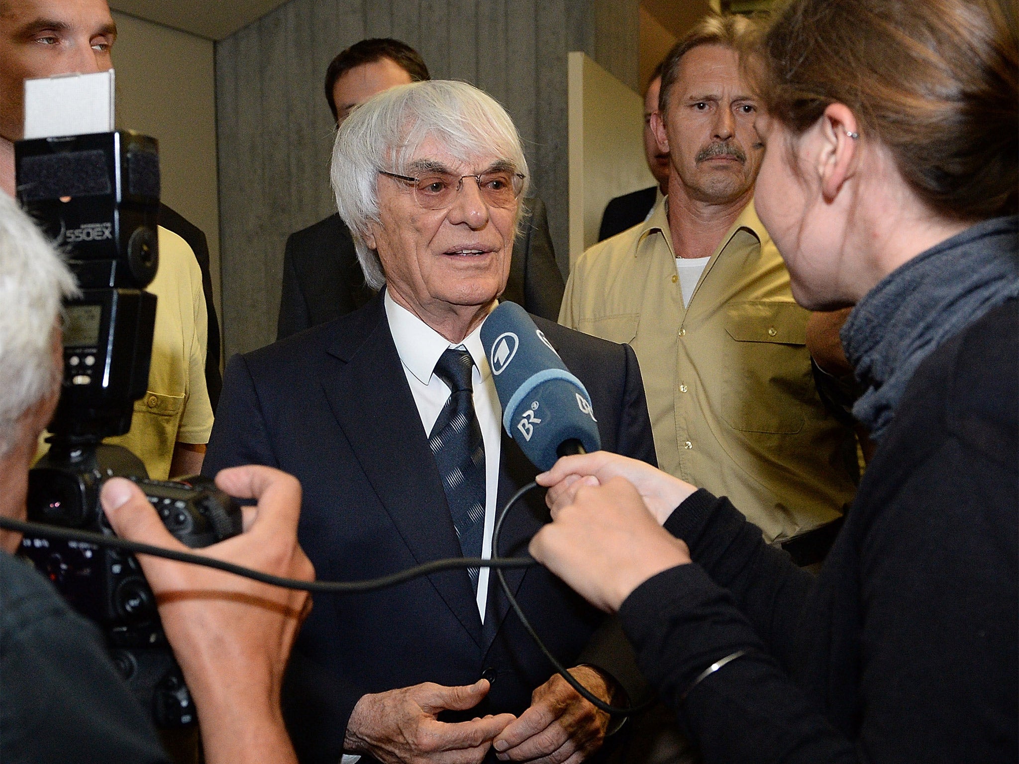 Bernie Ecclestone says he only paid $100m to settle the case because he can afford to pay that sum