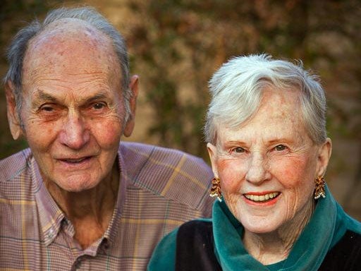 Don Simpson and his wife, Maxine