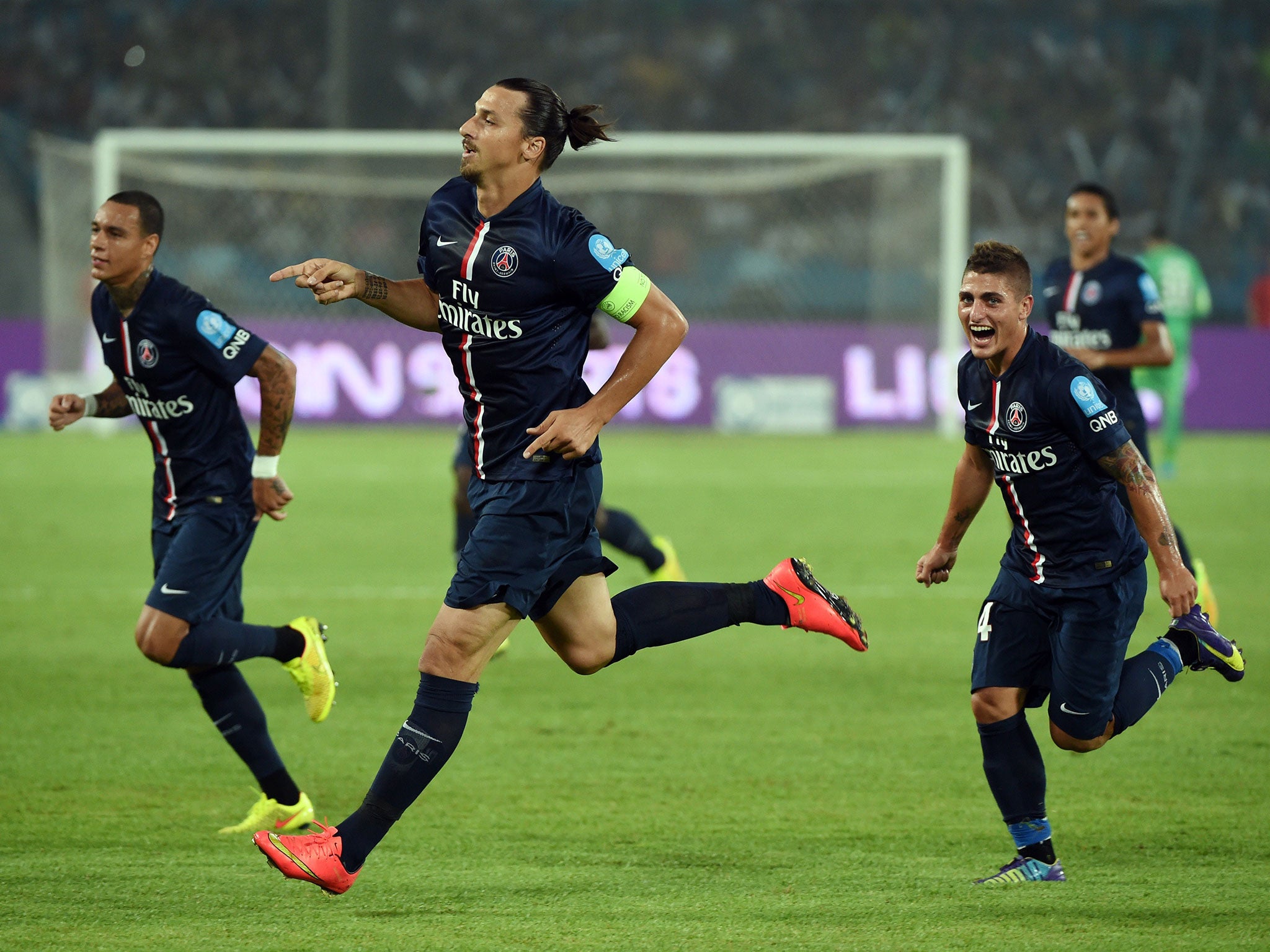 Ibrahimovic has been prolific since moving to Ligue 1