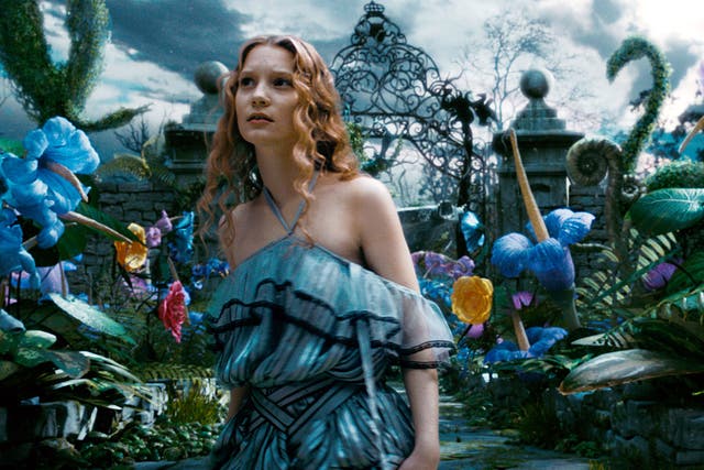 <p>Mia Wasikowska stars as Alice in 2010's Alice in Wonderland</p>