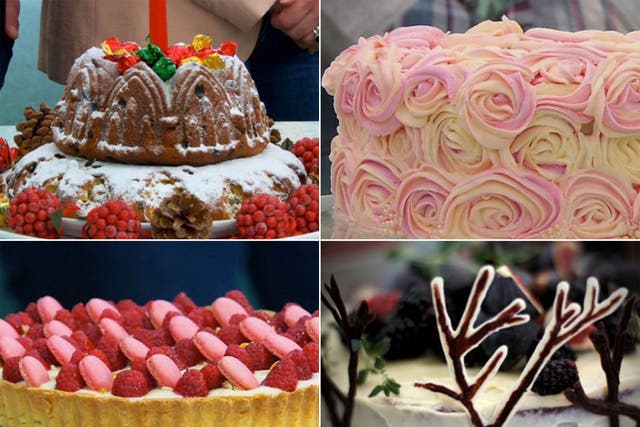The Great British Bake Off has a history of amazing, mouthwatering cakes