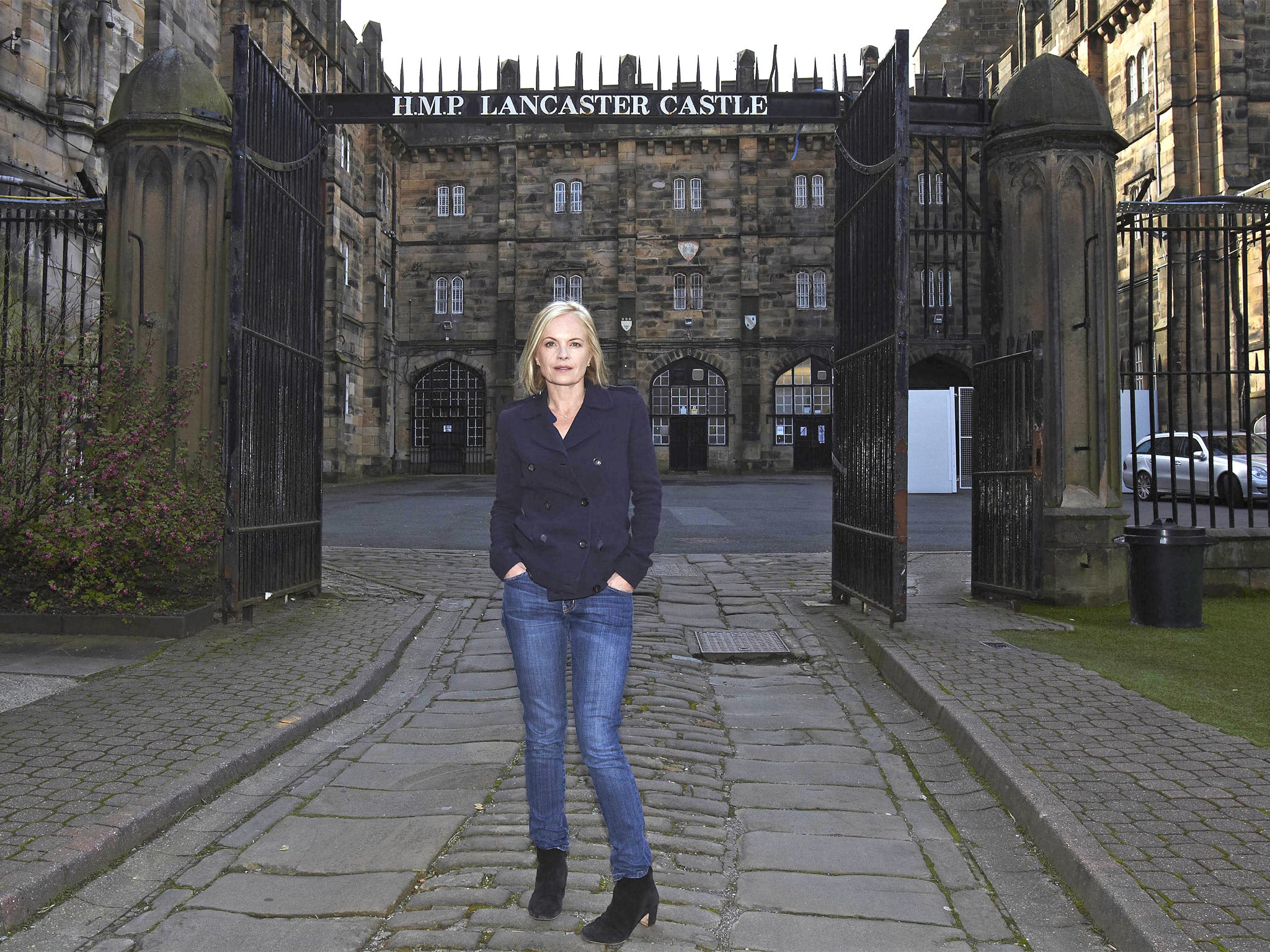 Inside information: Mariella Frostrup discovered more about her great-great-grandfather's incarceration in HMP Lancaster Castle in ‘Secrets from the Clink’