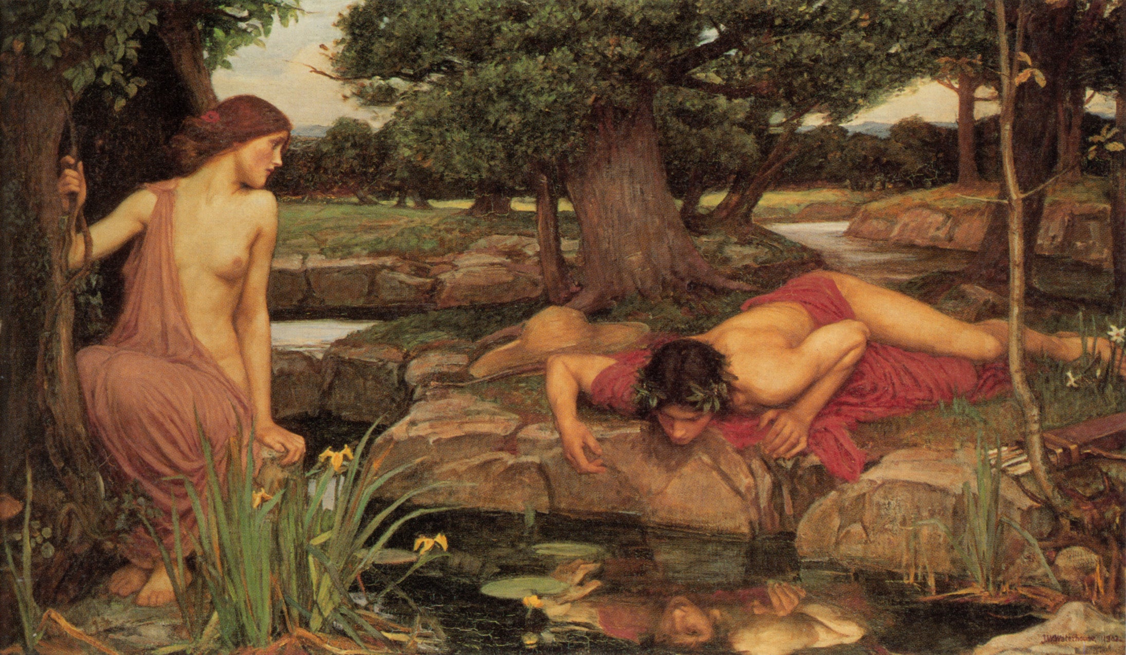 On reflection, Narcissus is a good example of where self-interest might lead you