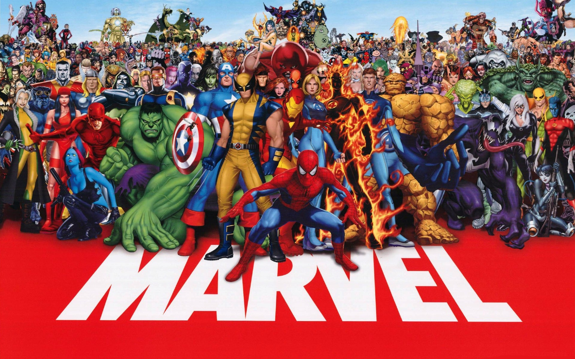 Marvel store super heroe