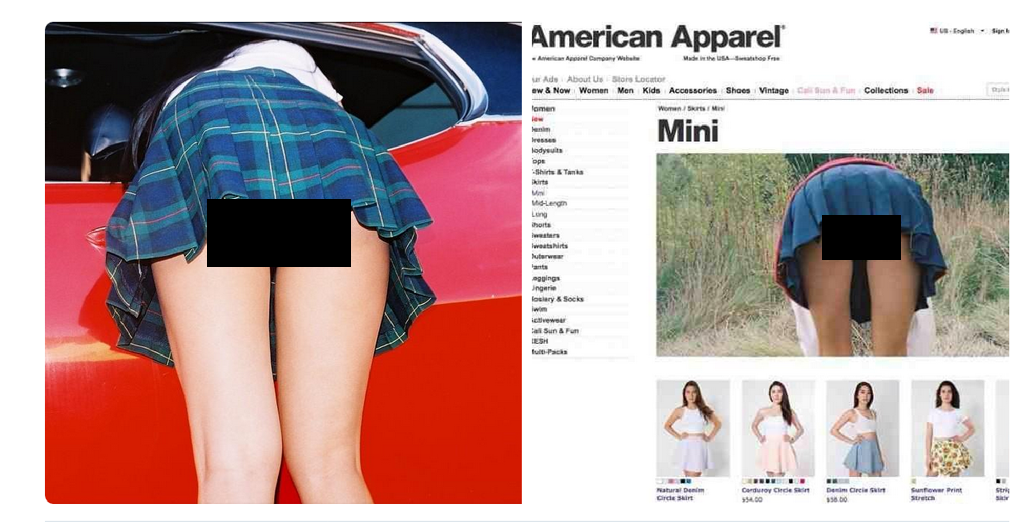 2006px x 1019px - Revealed: American Apparel's most controversial moments ...