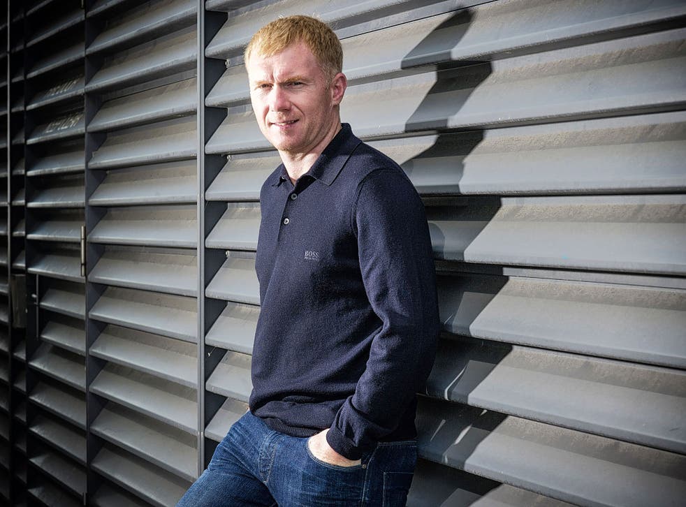 Manchester United legend Paul Scholes, The Independent’s new columnist, tells sam wallace how happy he is that Gary Neville urged him to join the media, how forthright he intends to be as a critic and why coaching leaves him cold...for now