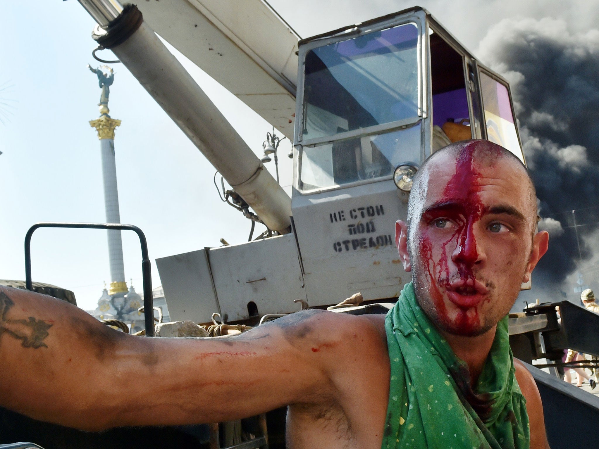 More clashes near the Maidan in central Kiev