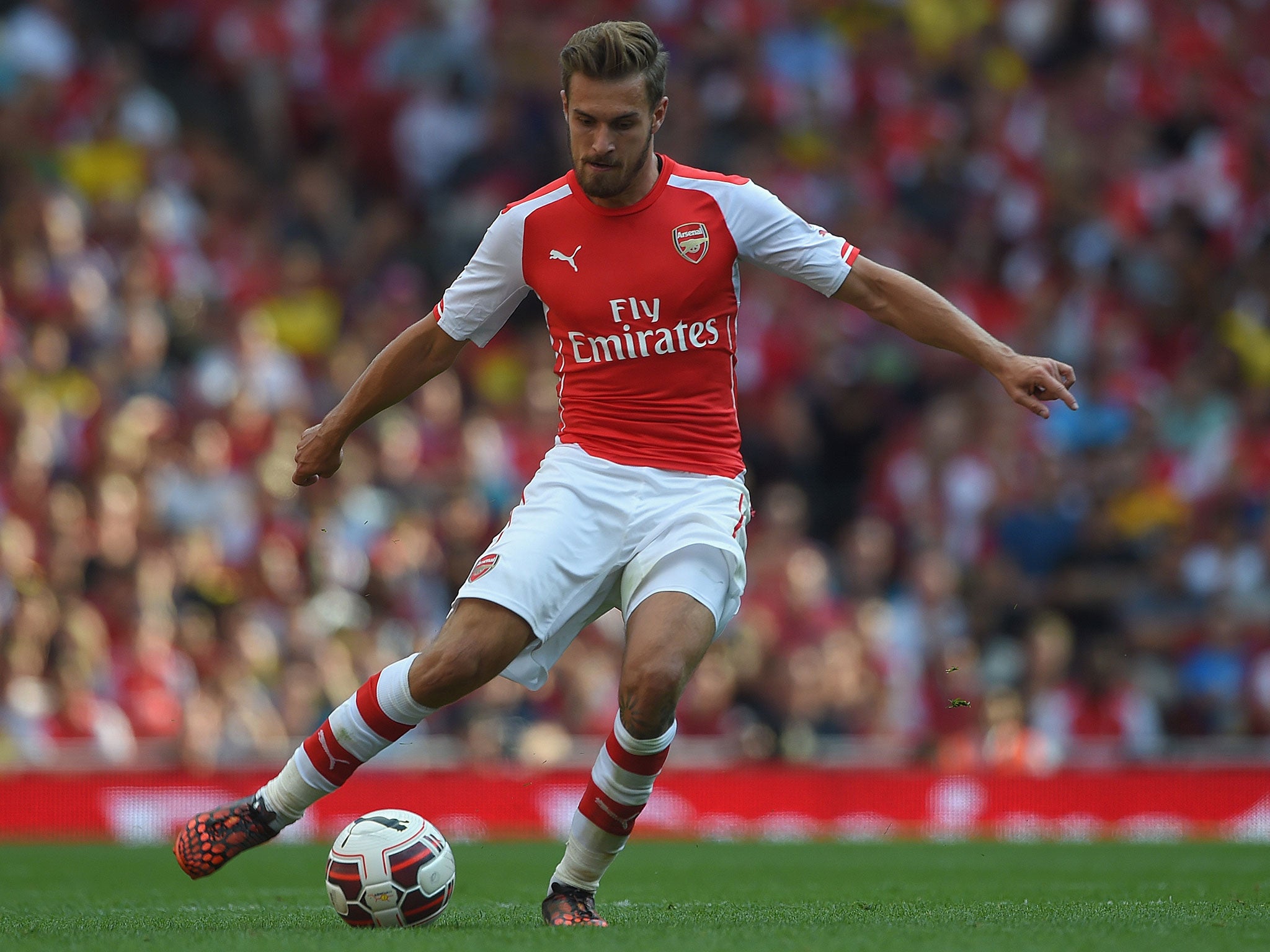 Aaron Ramsey is ready to be Arsenal's goalscoring force from midfield