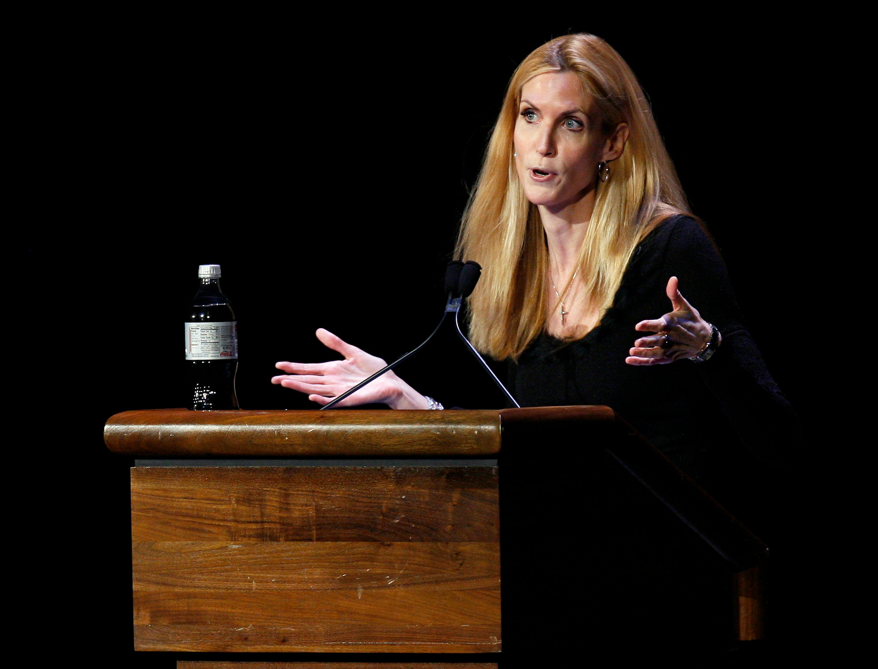 Ann Coulter says the Dr Kent Brantly was "idiotic" for travelling to Africa to help Ebola victims