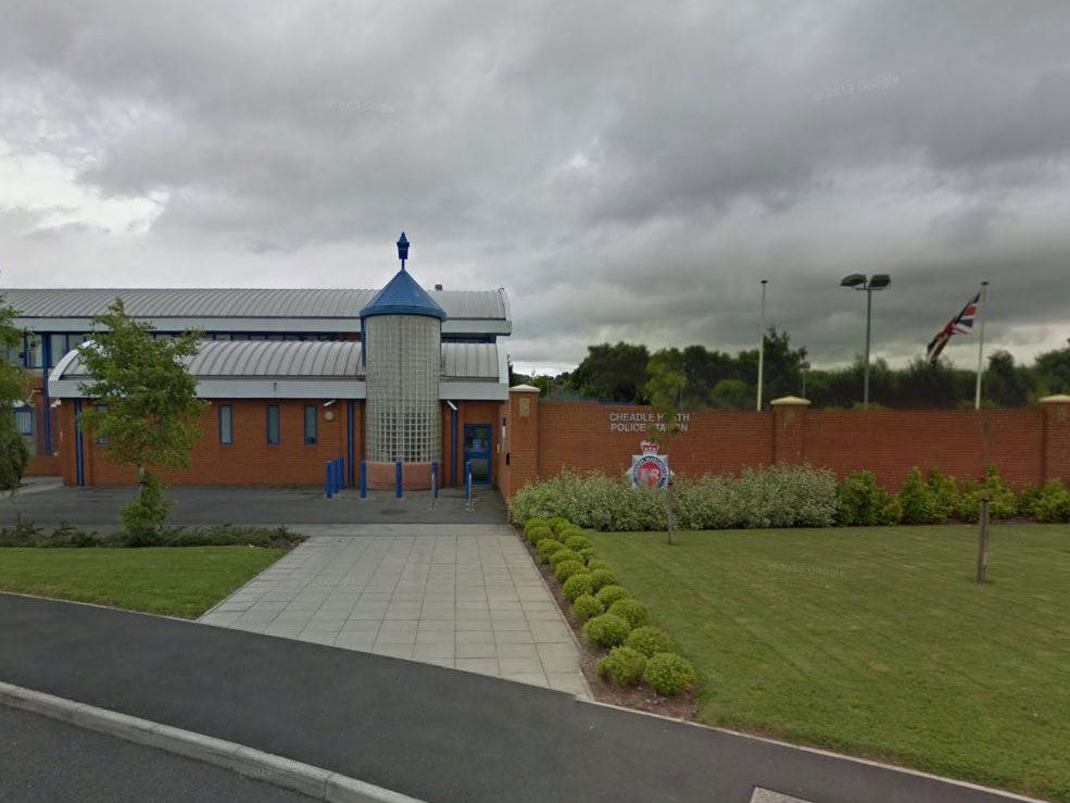Cheadle Heath Police Station in Stockport