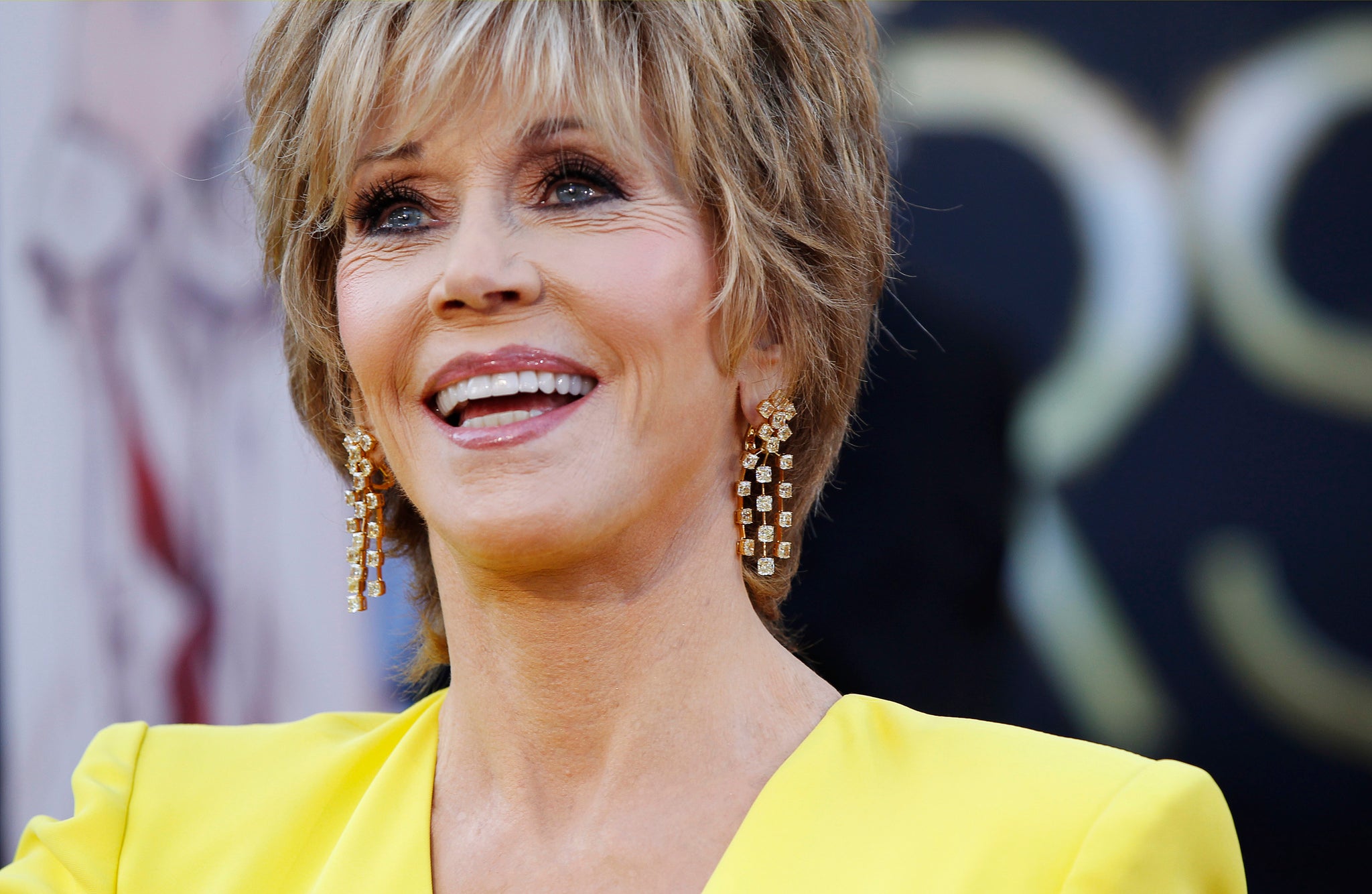 Jane Fonda has been pictured with a very dubious piece of furniture