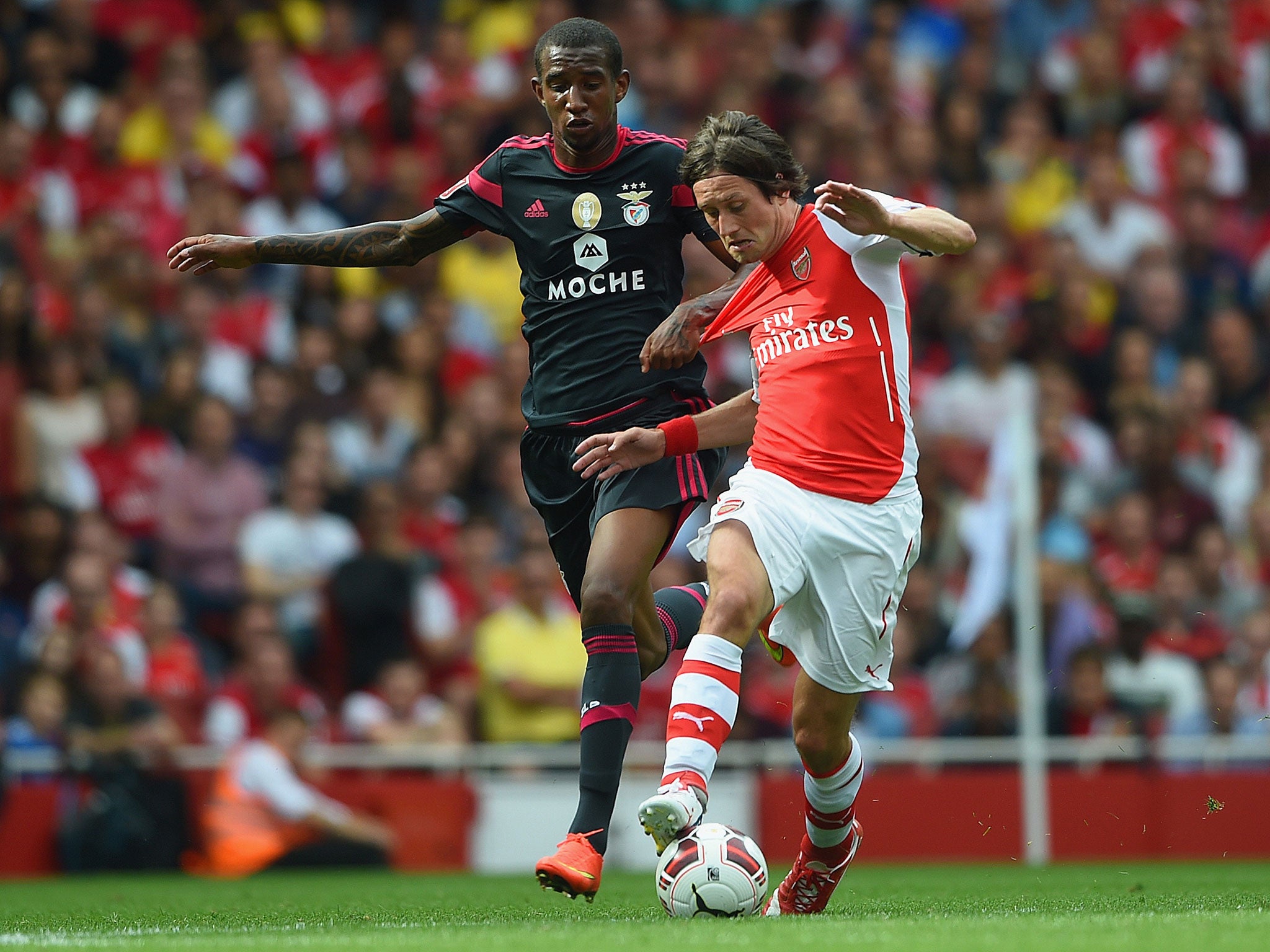 Tomas Rosicky is now the third longest-serving player in the current Arsenal squad