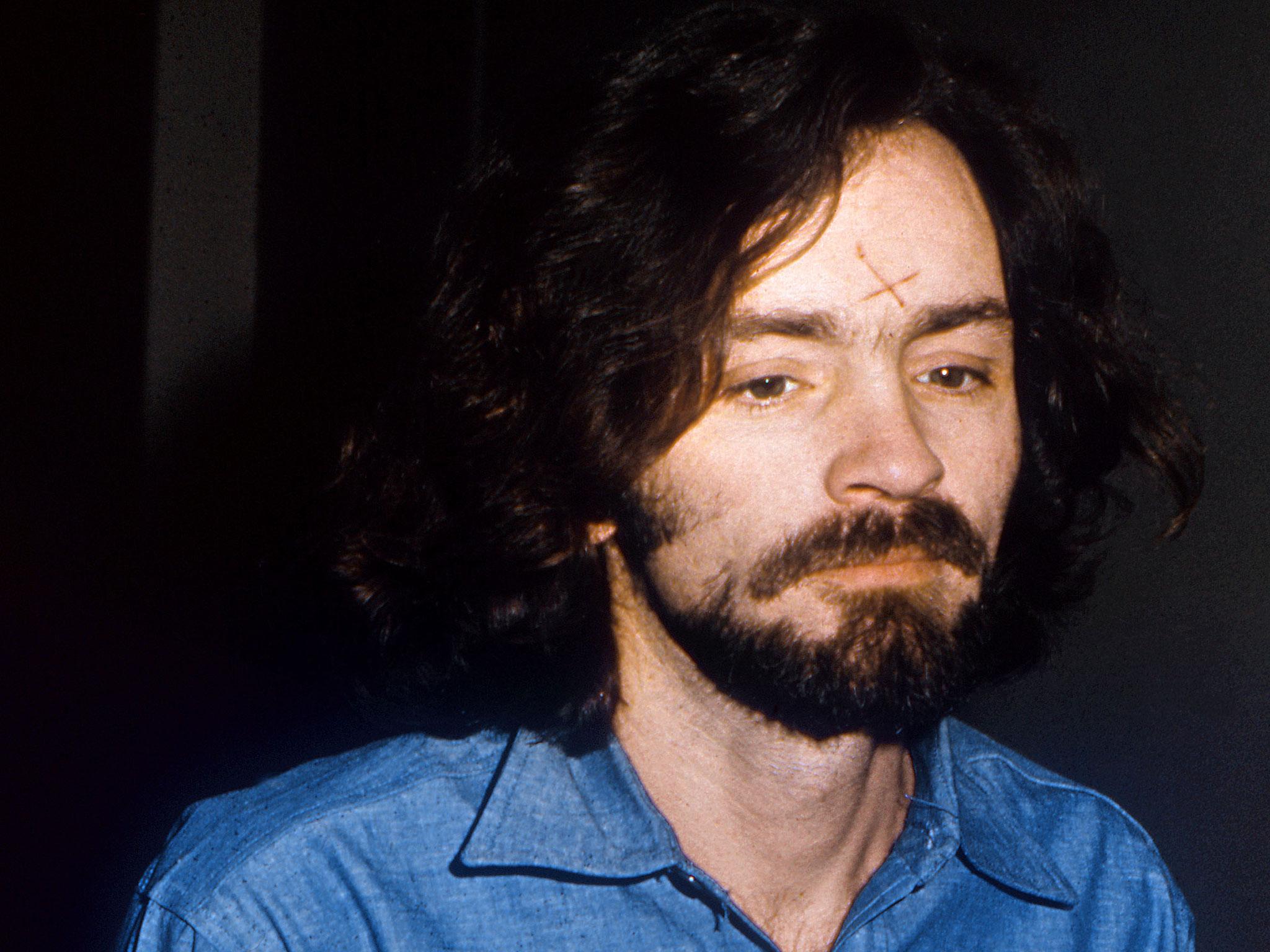 Murderer Charles Manson in 1970
