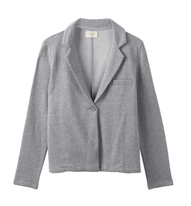 This jersey blazer from Hush (£55, hush-uk.com) is structured enough to feel like you made an effort on days when you need a little more give
