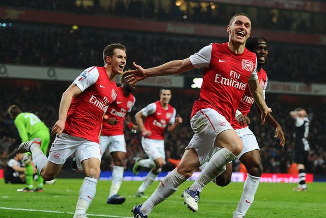 Thomas Vermaelen enjoyed some happy times at
Arsenal but a loss of form led to him being relegated to
third-choice centre-back