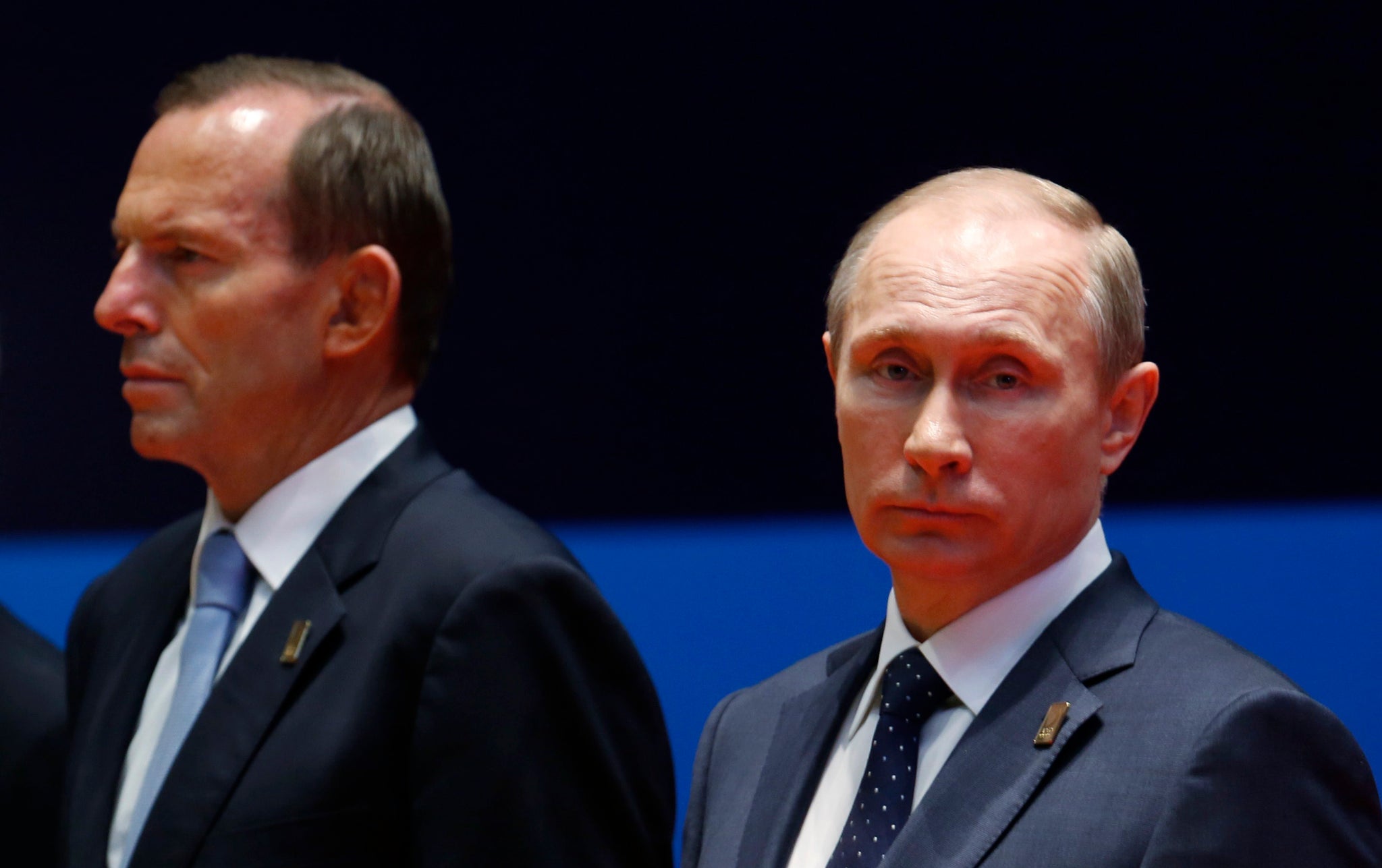 Tony Abbott said that Russia has been a 'bully' as he warned the country against entering Ukraine