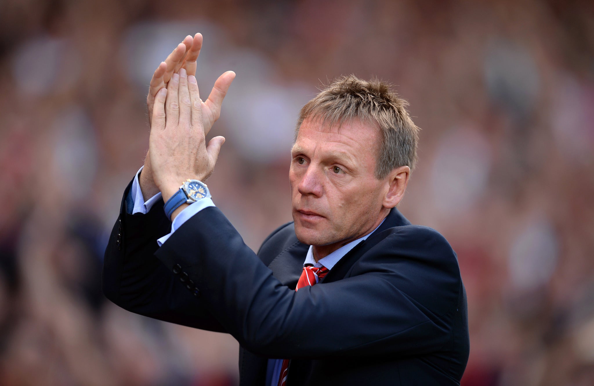 Stuart Pearce after Nottingham Forest's victory over Blackpool