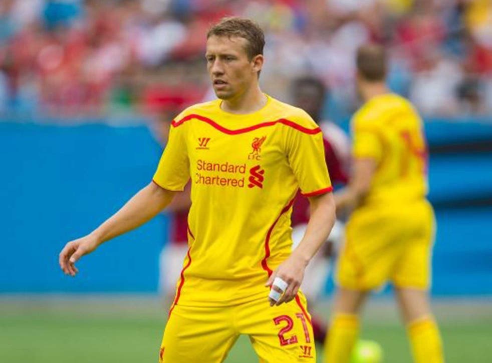 Lucas Leiva is hopeful that he will join Napoli