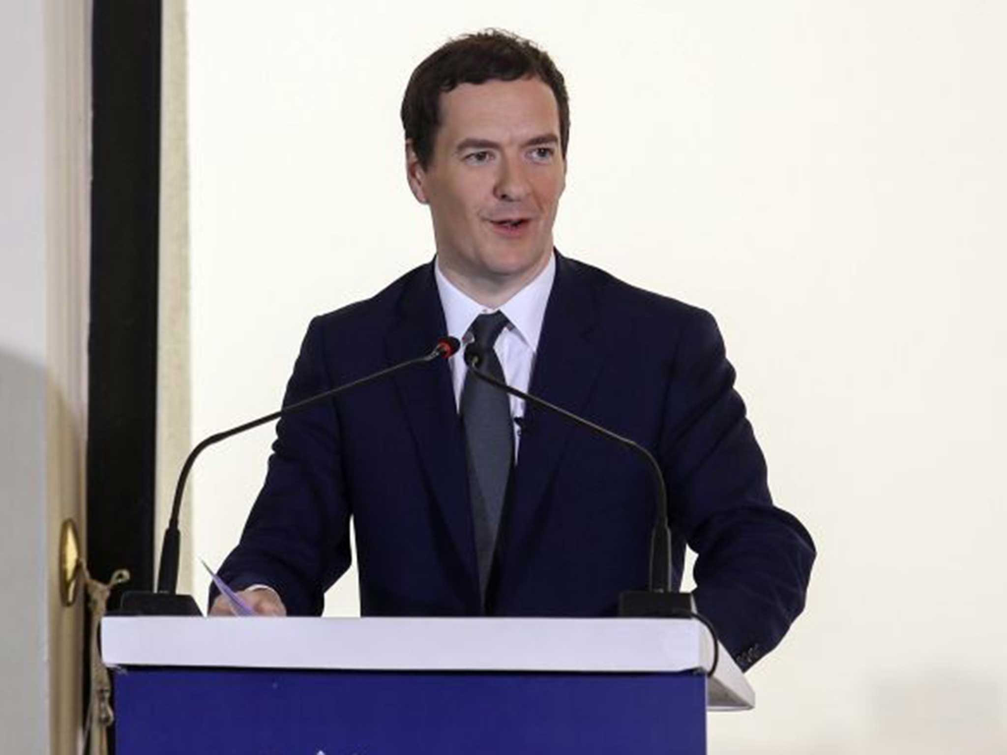 Chancellor George Osborne pledges a cut in the benefit cap and a six month limit to young people's Jobseeker’s Allowance