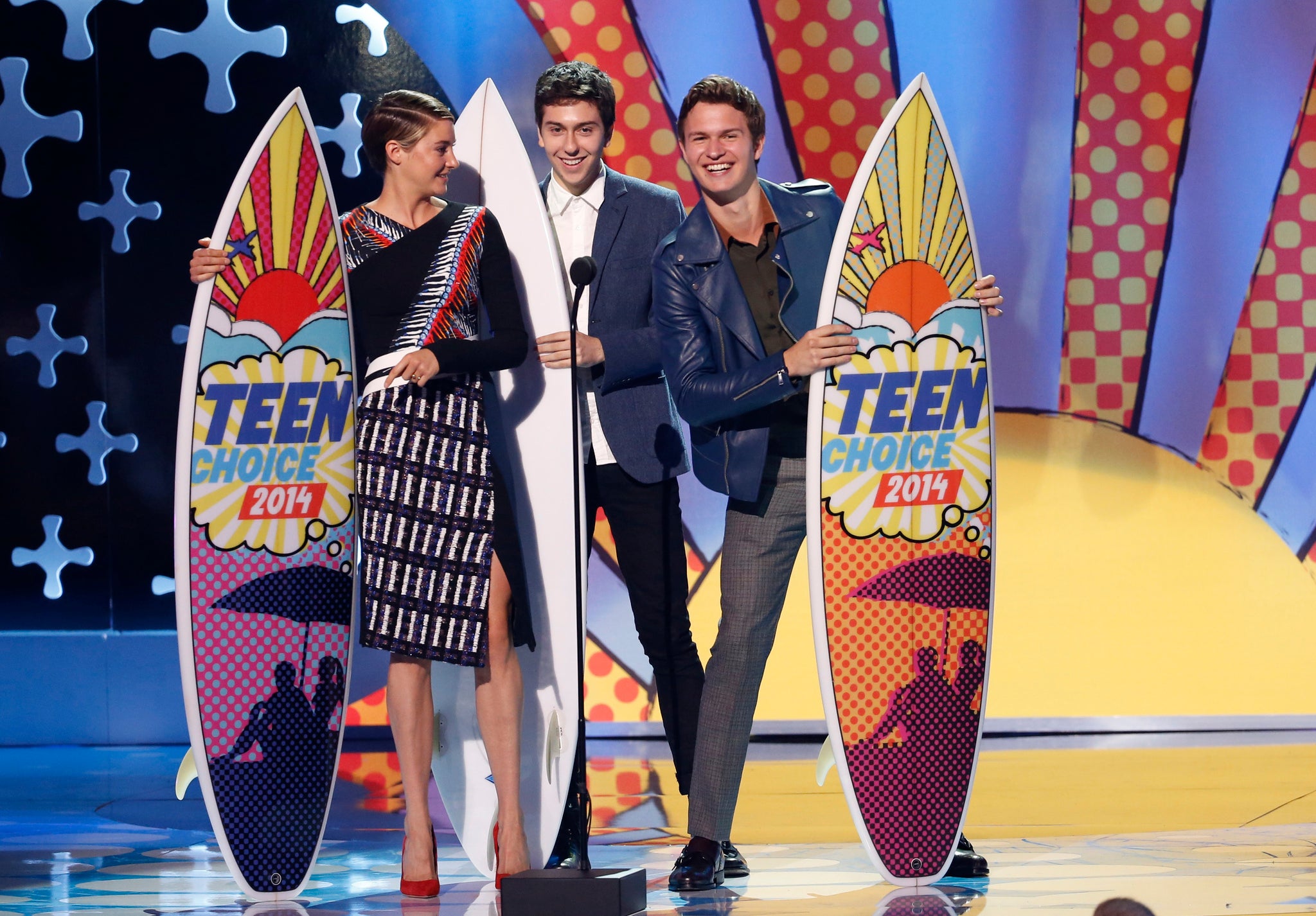 Teen Choice Awards 2014 winners: One Direction, Shailene Woodley, Jennifer Lawrence ...