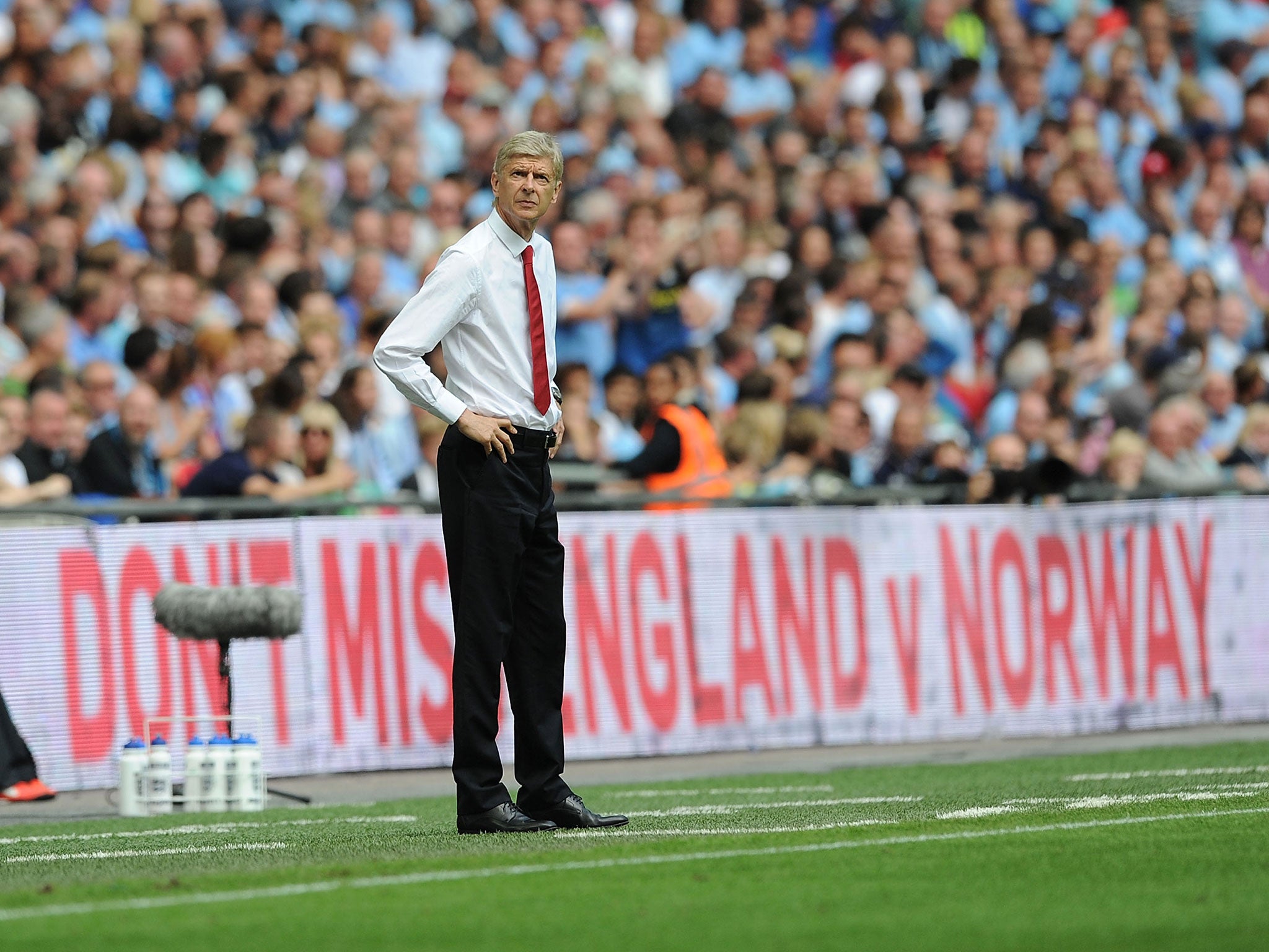 Arsenal boss Arsene Wenger admitted he is on the lookout for another centre-back