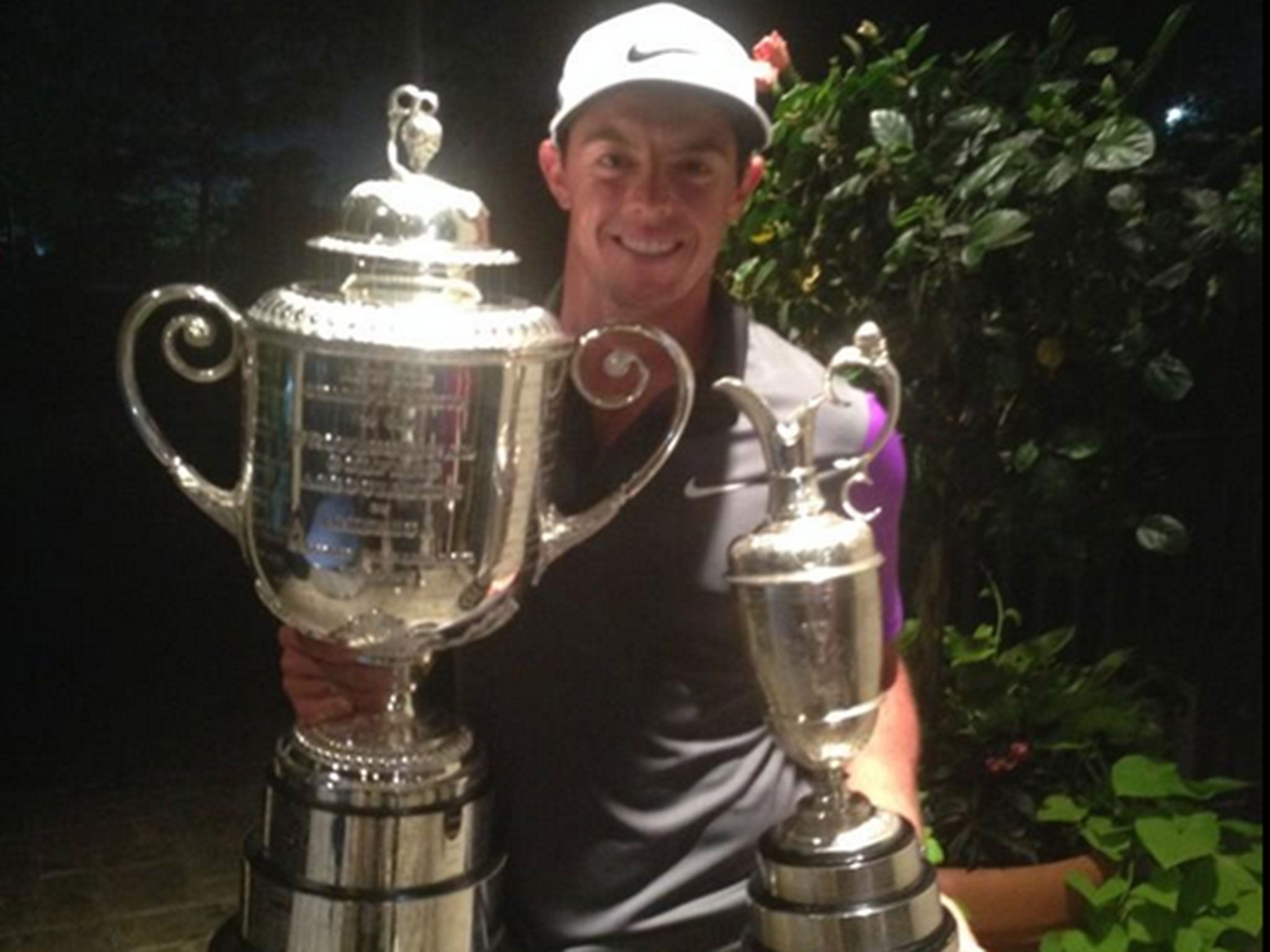Rory McIlroy and his pair of majors