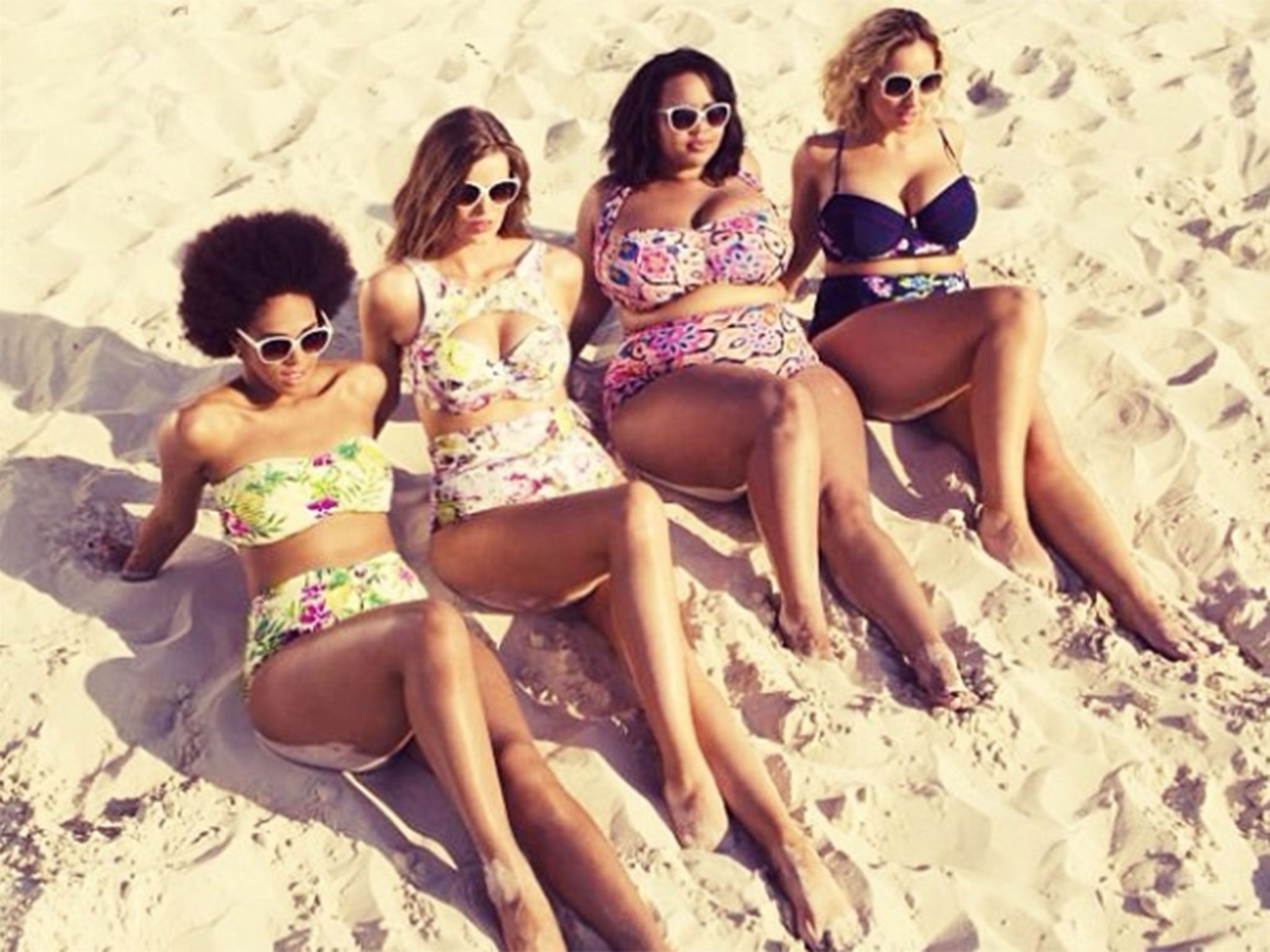 Fatkini hashtag encourages women to share pictures of their real bodies on social media image