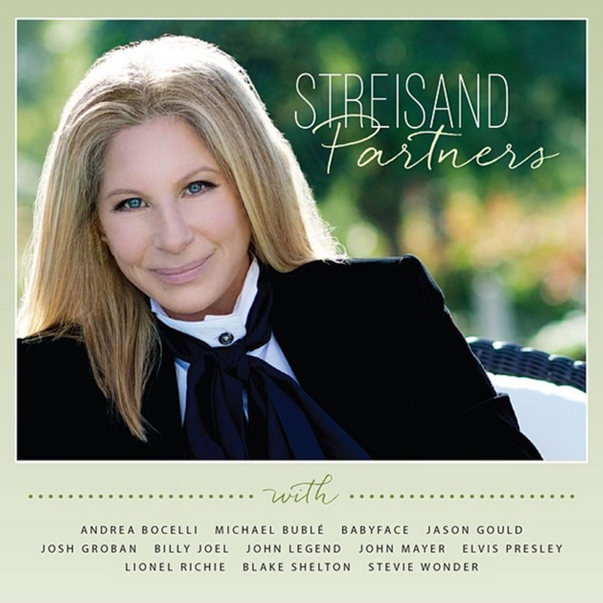 Barbra Streisand's new all-star duets album Partners is due out next month