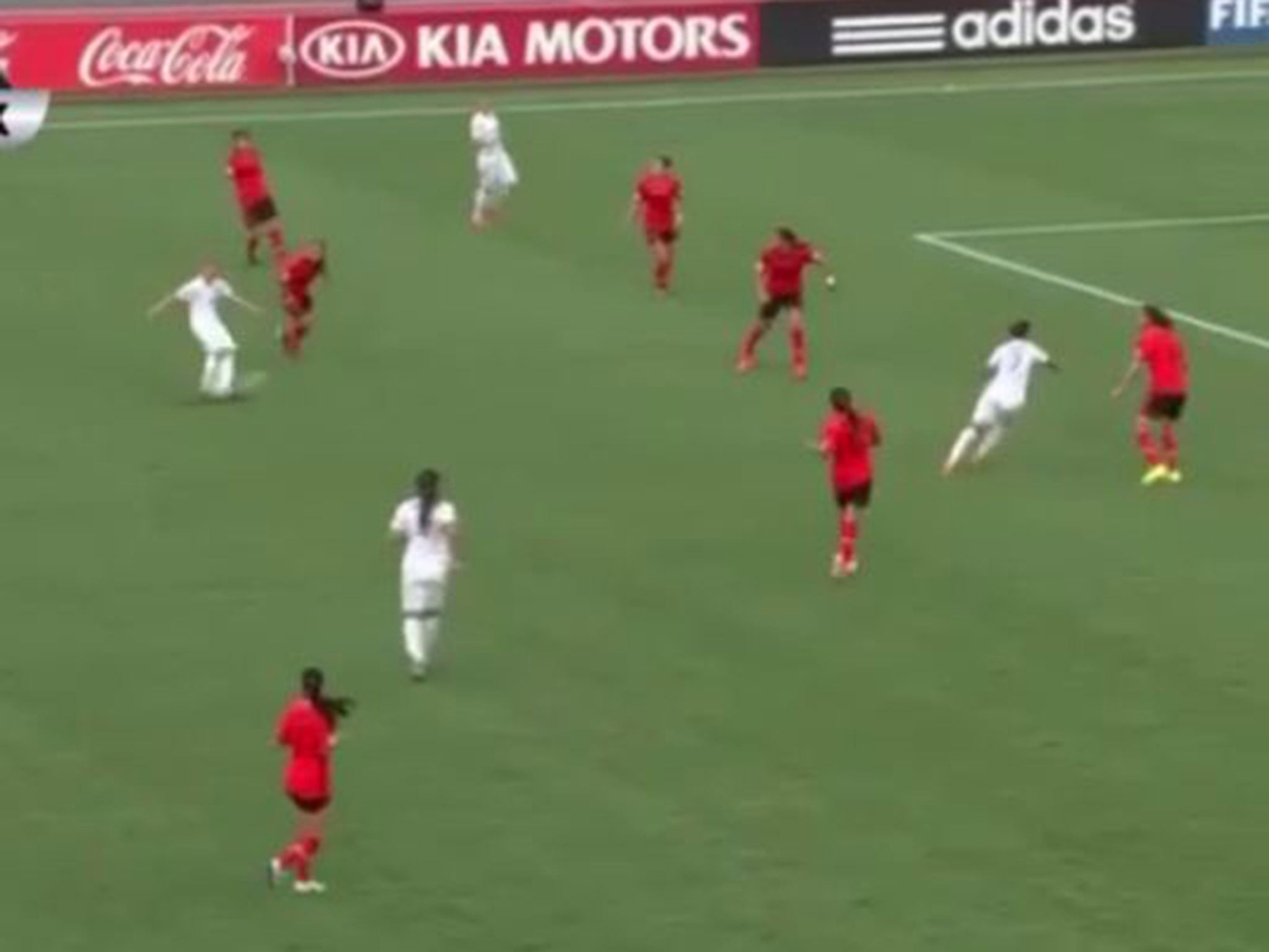 Beth Mead scored a stunning goal for England at the women's U20 World Cup