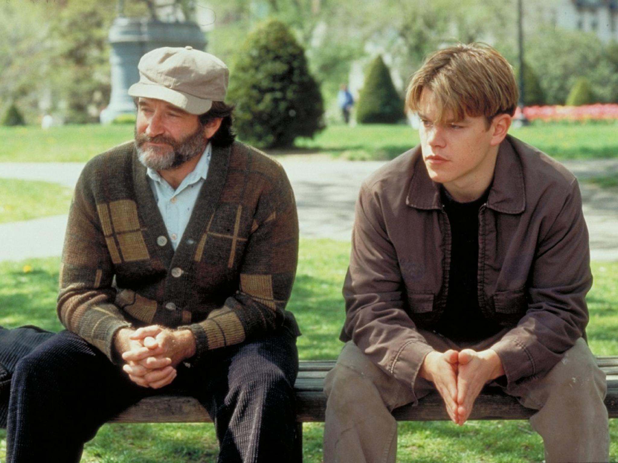 Matt Damon recalls filming the iconic Good Will Hunting bench scene with Robin  Williams | The Independent | The Independent