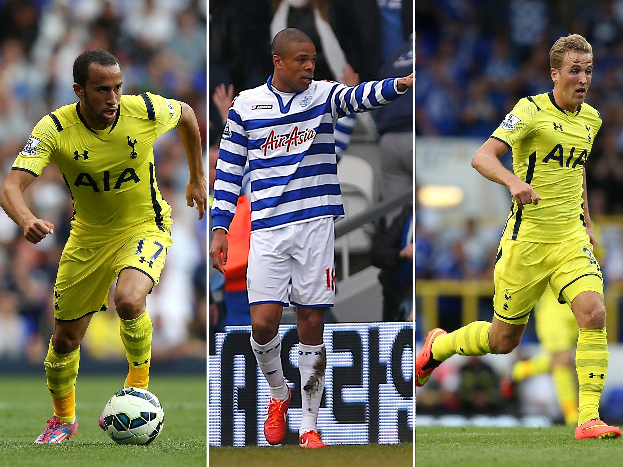 Andros Townsend and Harry Kane could be offered to QPR in return of Loic Remy