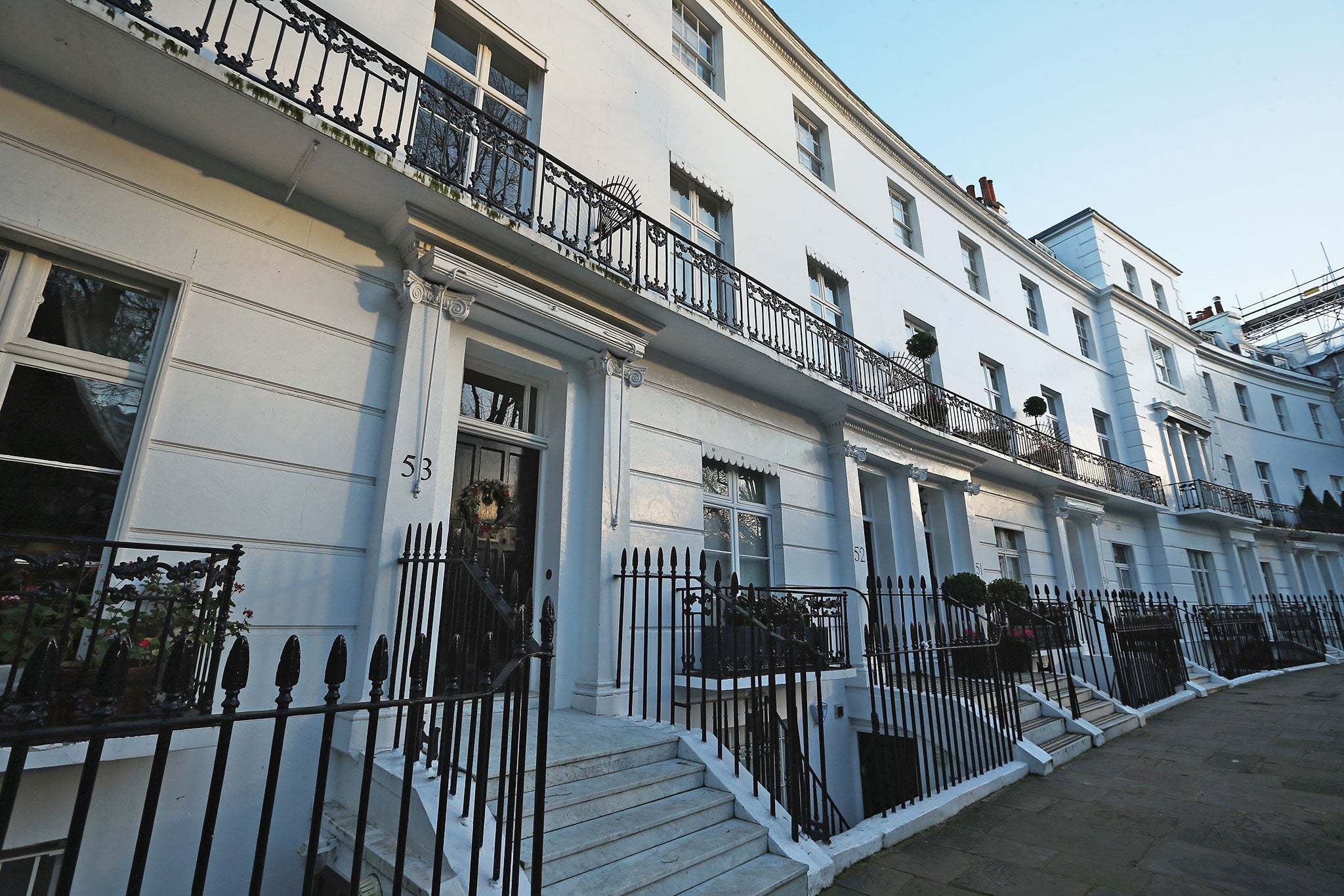 Kensington and Chelsea is the only area in Britain with an average price per square metre above £10,000