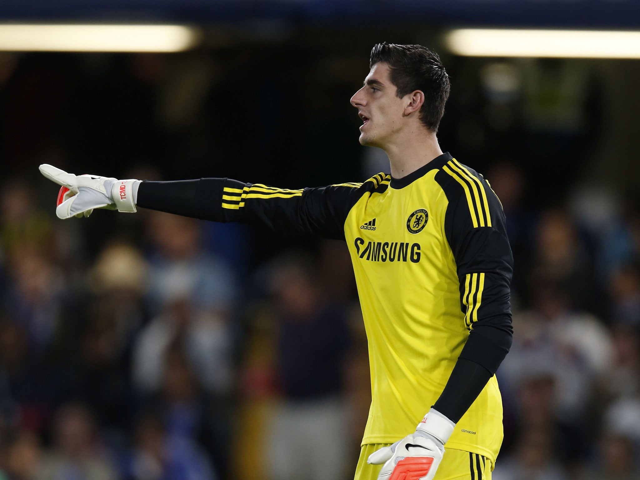Thibaut Courtois played 90 minutes against Real Sociedad but Jose Mourinho will wait on No 1 choice