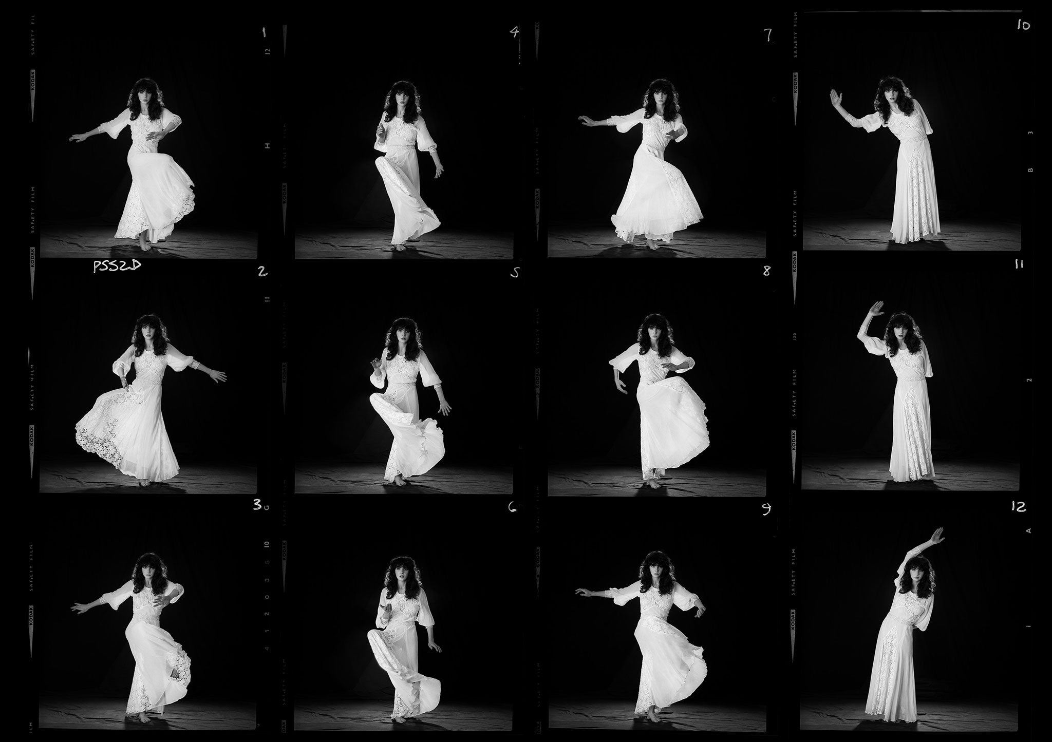 It's me, Cathy. Kate Bush performing 'Wuthering Heights' for photographer Gered Mankowitz in 1978