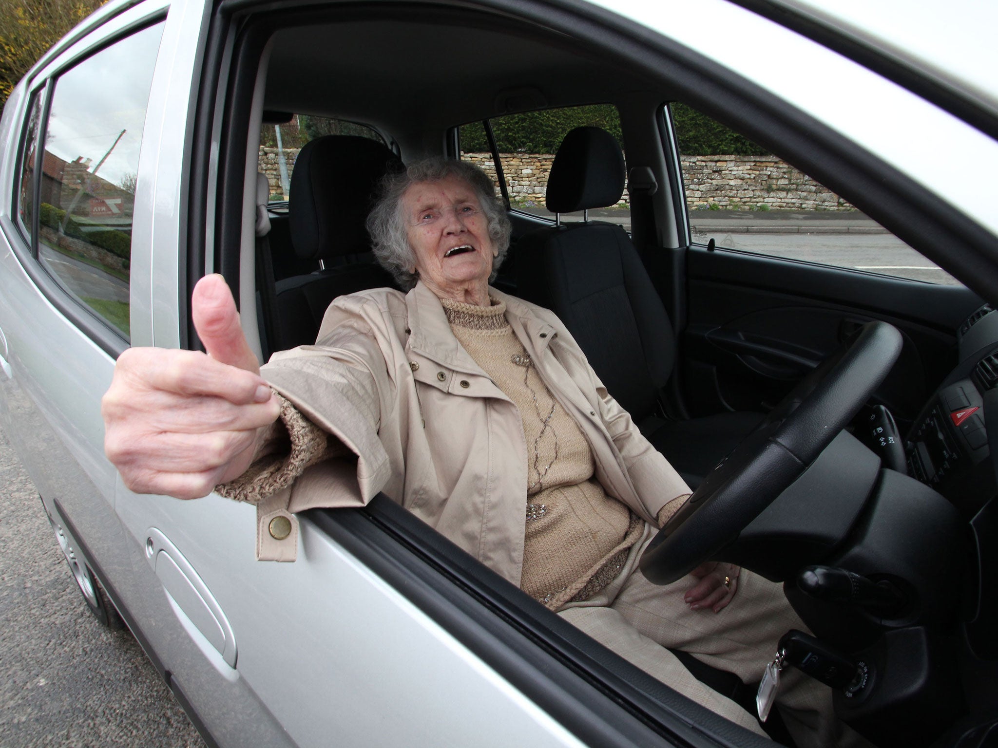 Thumb a ride: Mary Walker featured in ‘100-Year-Old Drivers’